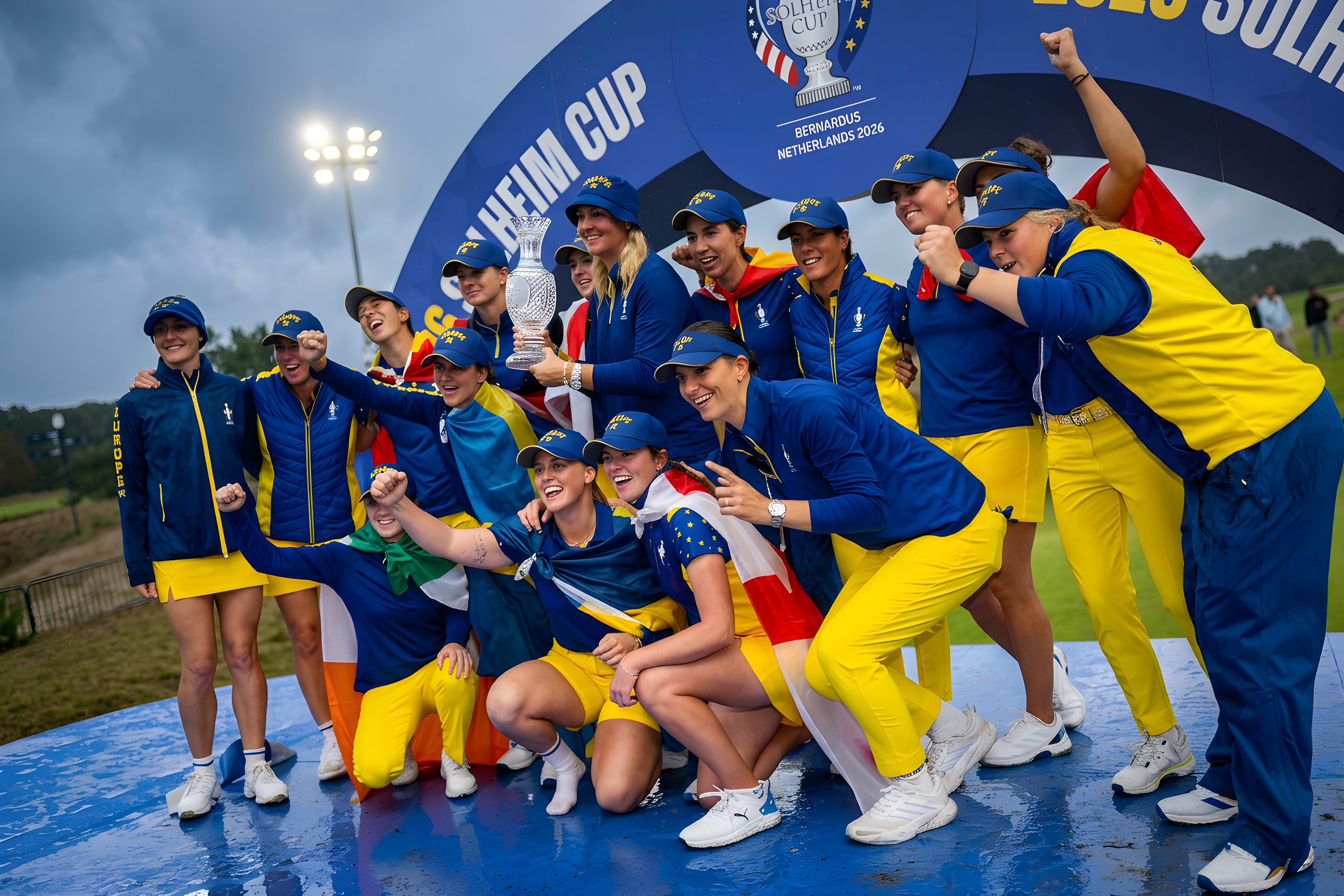 Europa slår USA og vinder Solheim Cup i golf