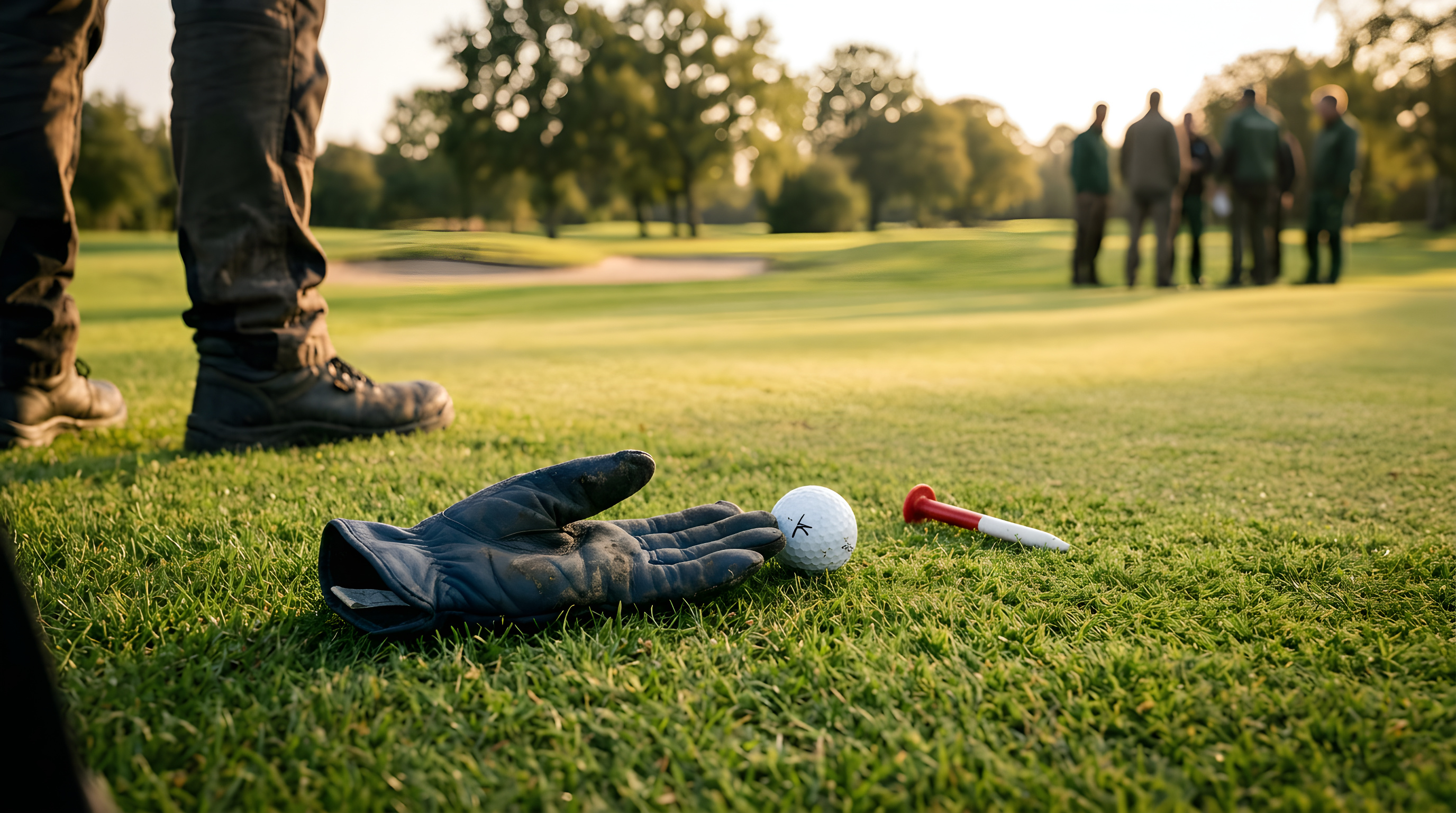 Greenkeeper ramt af golfbold i øjet i Horsens
