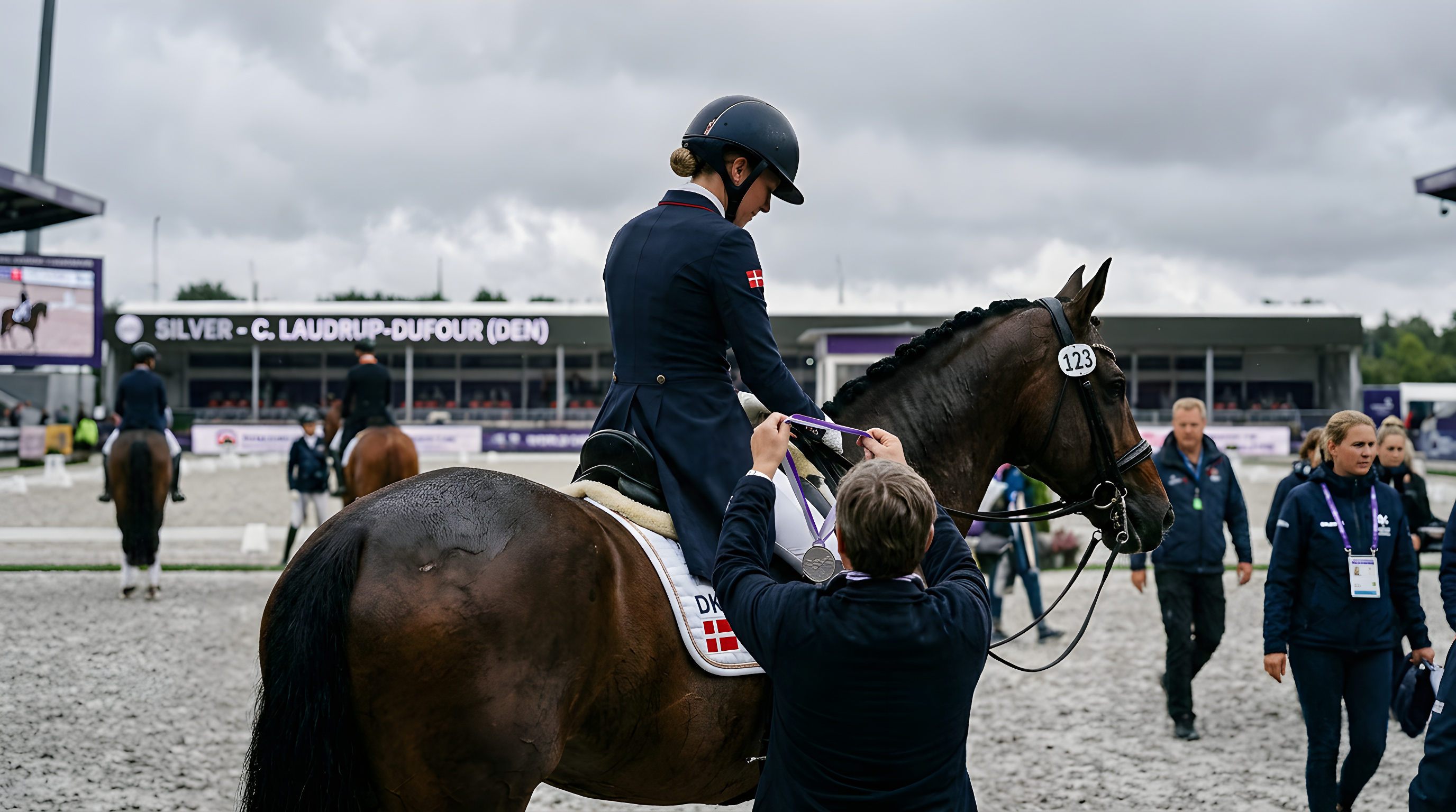 Cathrine Laudrup-Dufour vinder VM-sølv i dressur