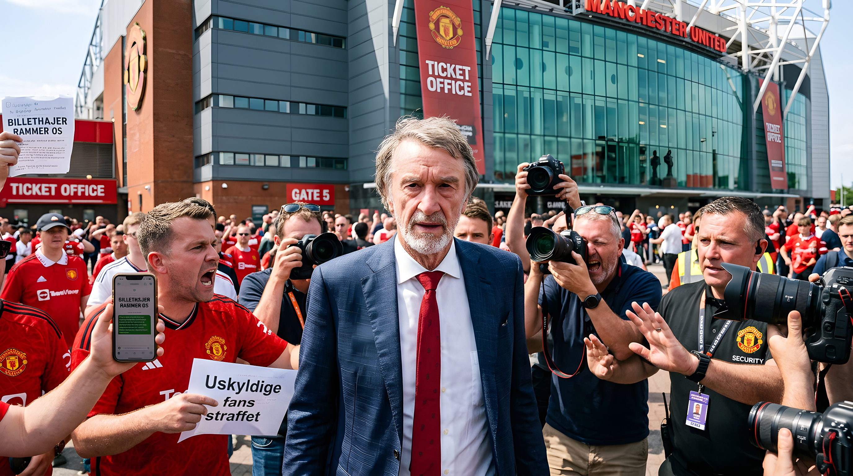 Manchester United beklager hård billetjagt over for egne fans
