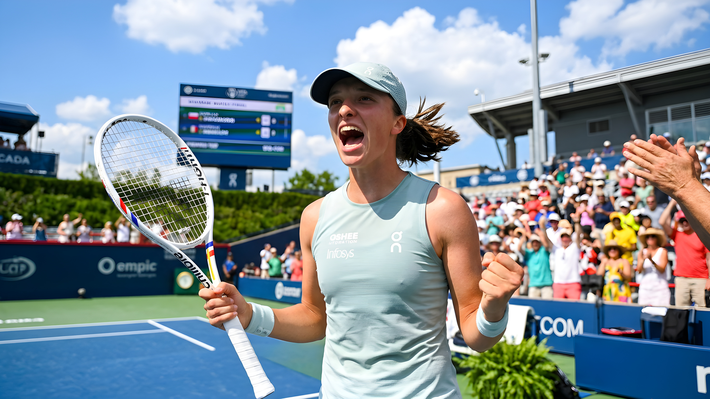 To af verdens bedste tennisstjerner mødes i stor finale