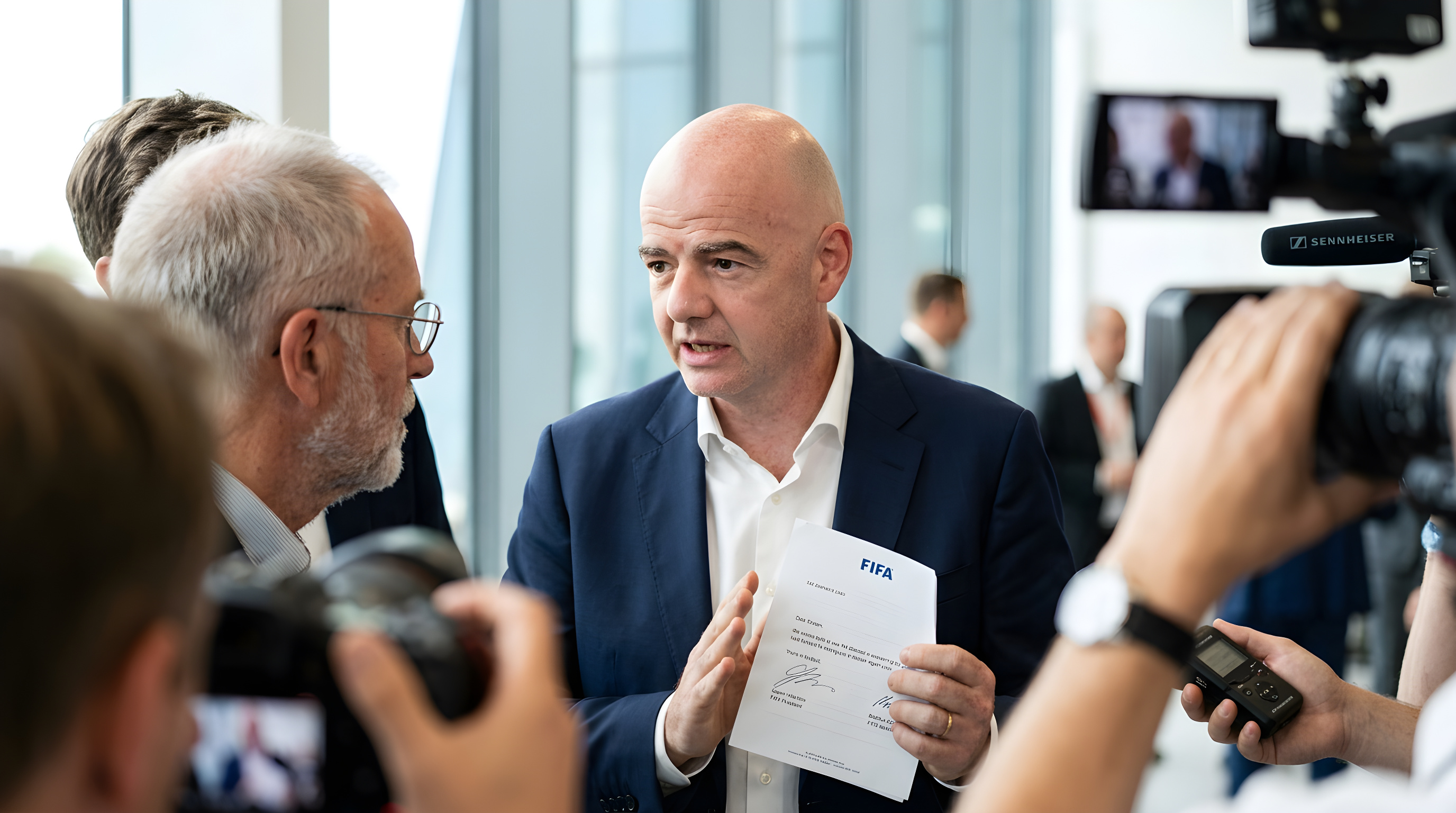 Fifa-chef møder hård kritik efter hemmelige planer