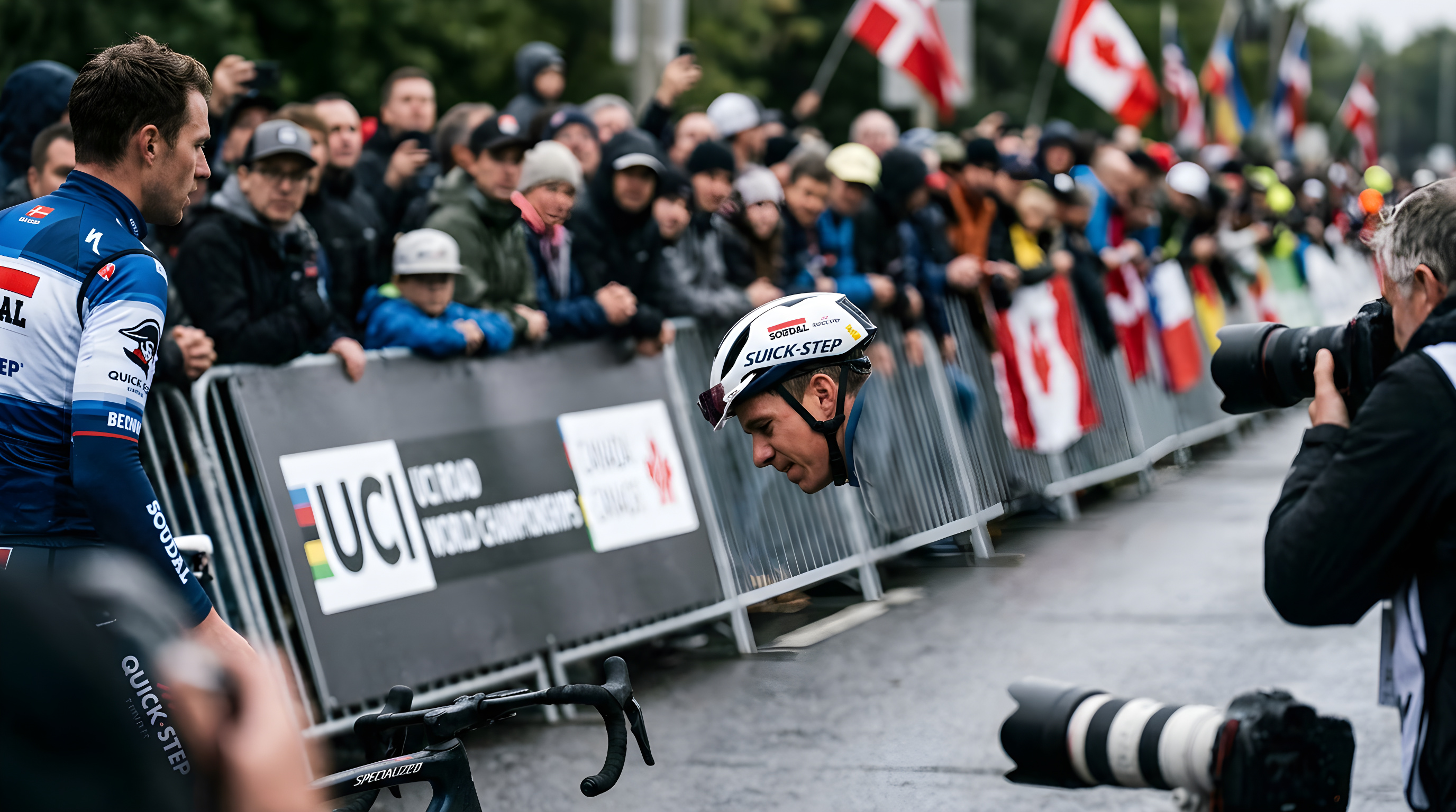 Evenepoel ærgrer sig over Pogacars VM-afbud