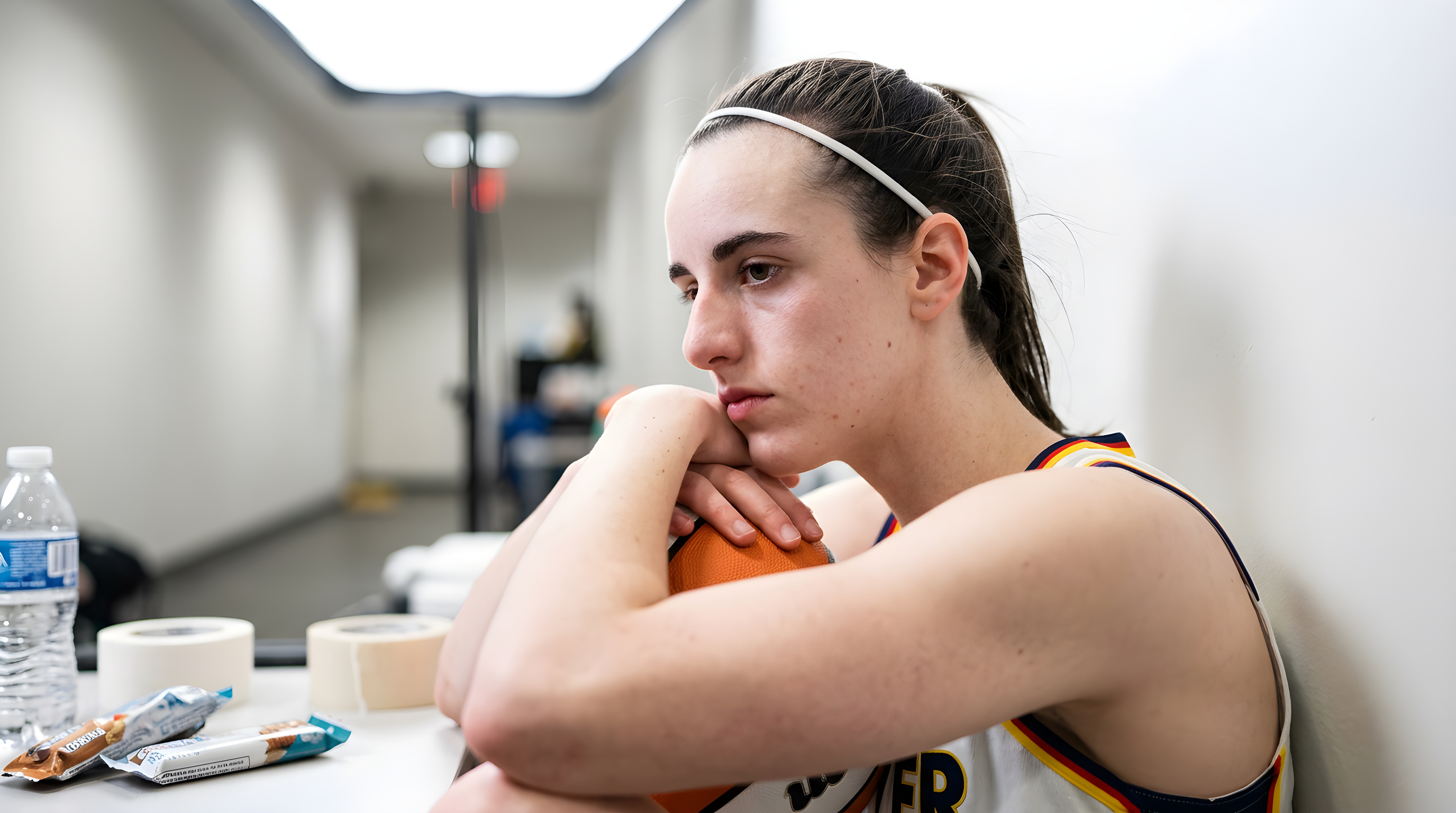 Hårdt pres slider på basketballstjernen Caitlin Clark