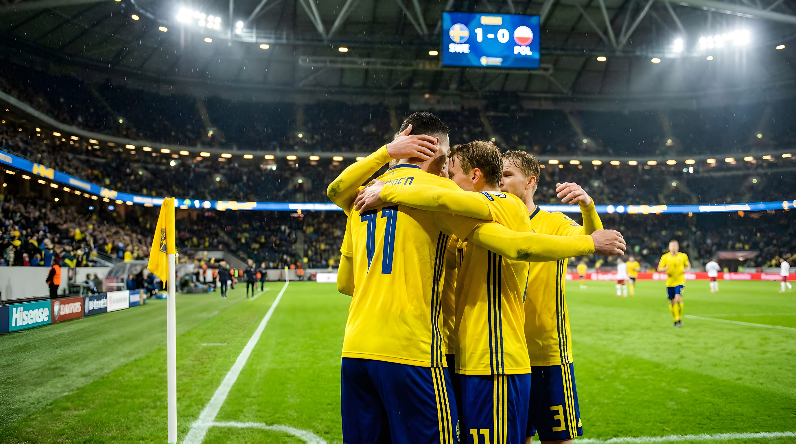 Benjamin Nygren scorede i svensk sejr over Polen