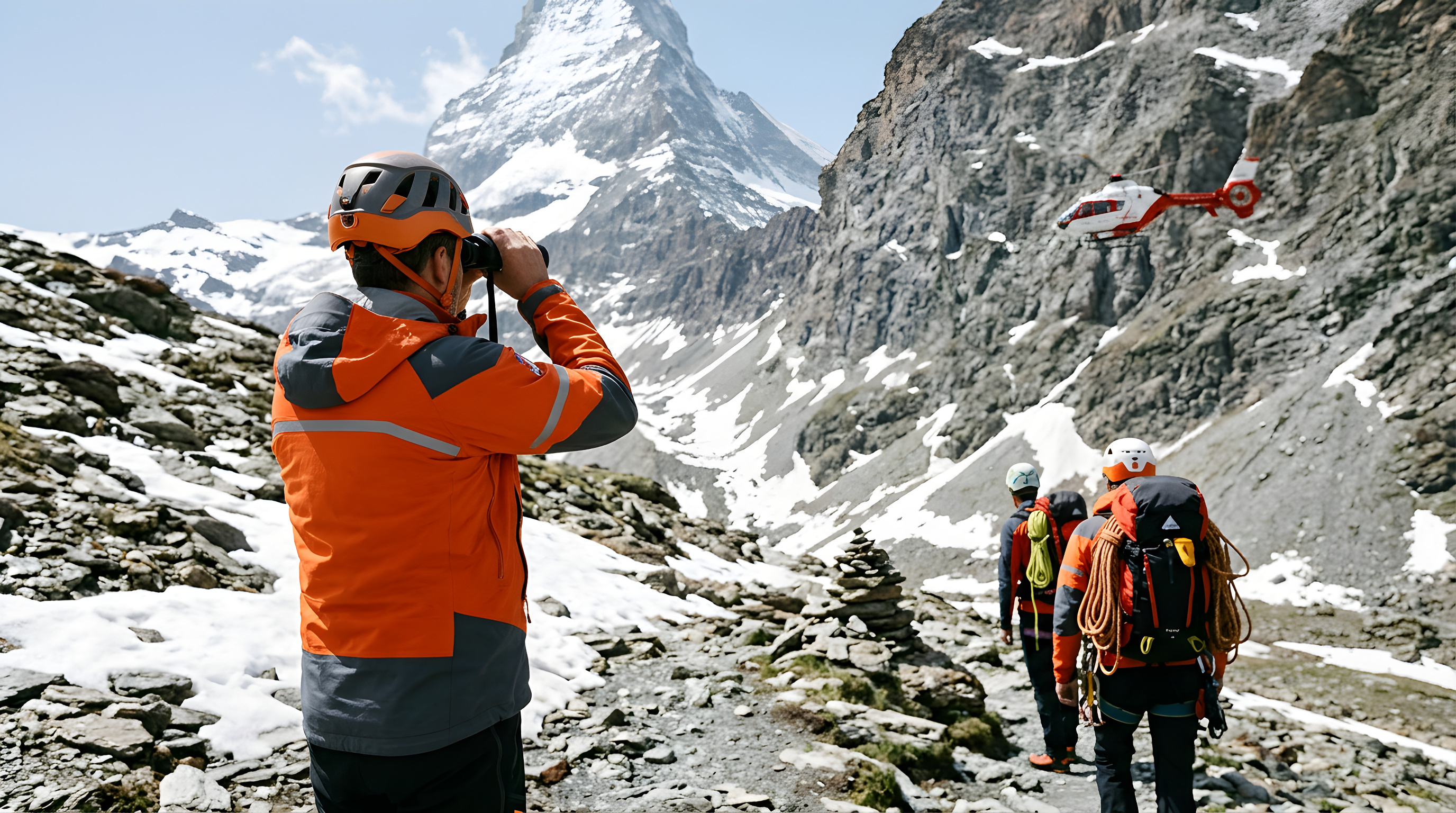 Canadisk bjergløber savnet på Matterhorn på syvende døgn