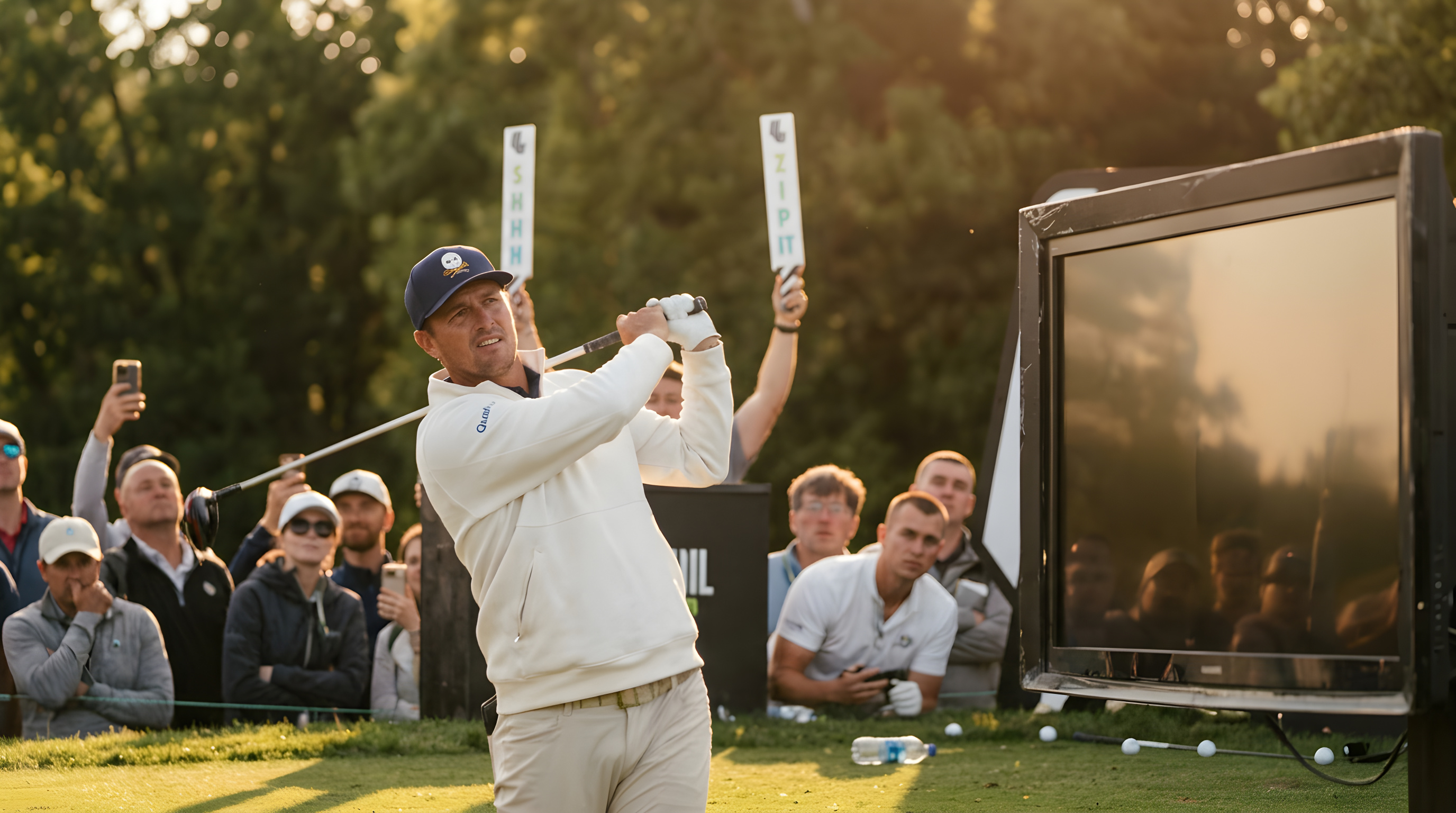Stjerne kæmper for overlevelse i truet golfliga