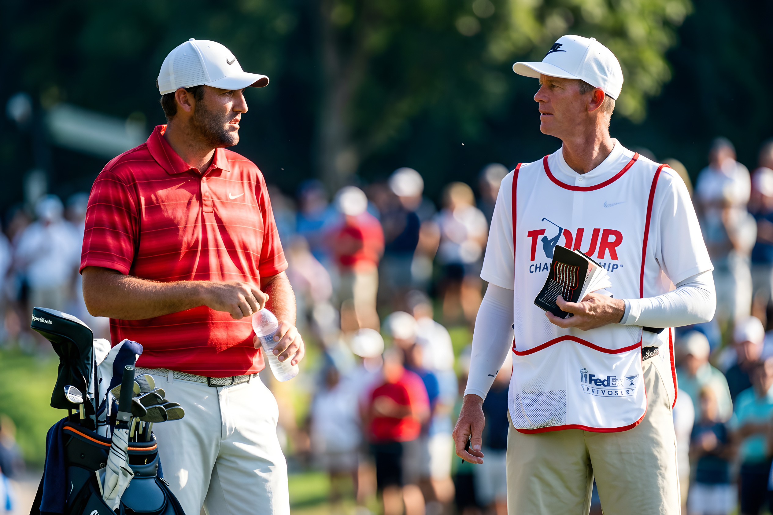 Golfstjernens caddie tjener millioner på unikt makkerskab
