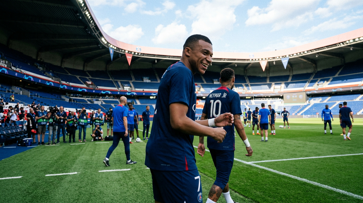 Kylian Mbappé sprudler af selvtillid før stor kamp