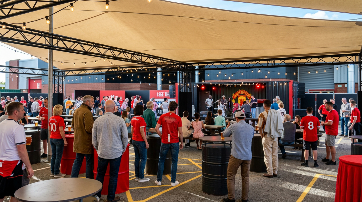 Manchester United udbygger Old Trafford med nyt fanområde