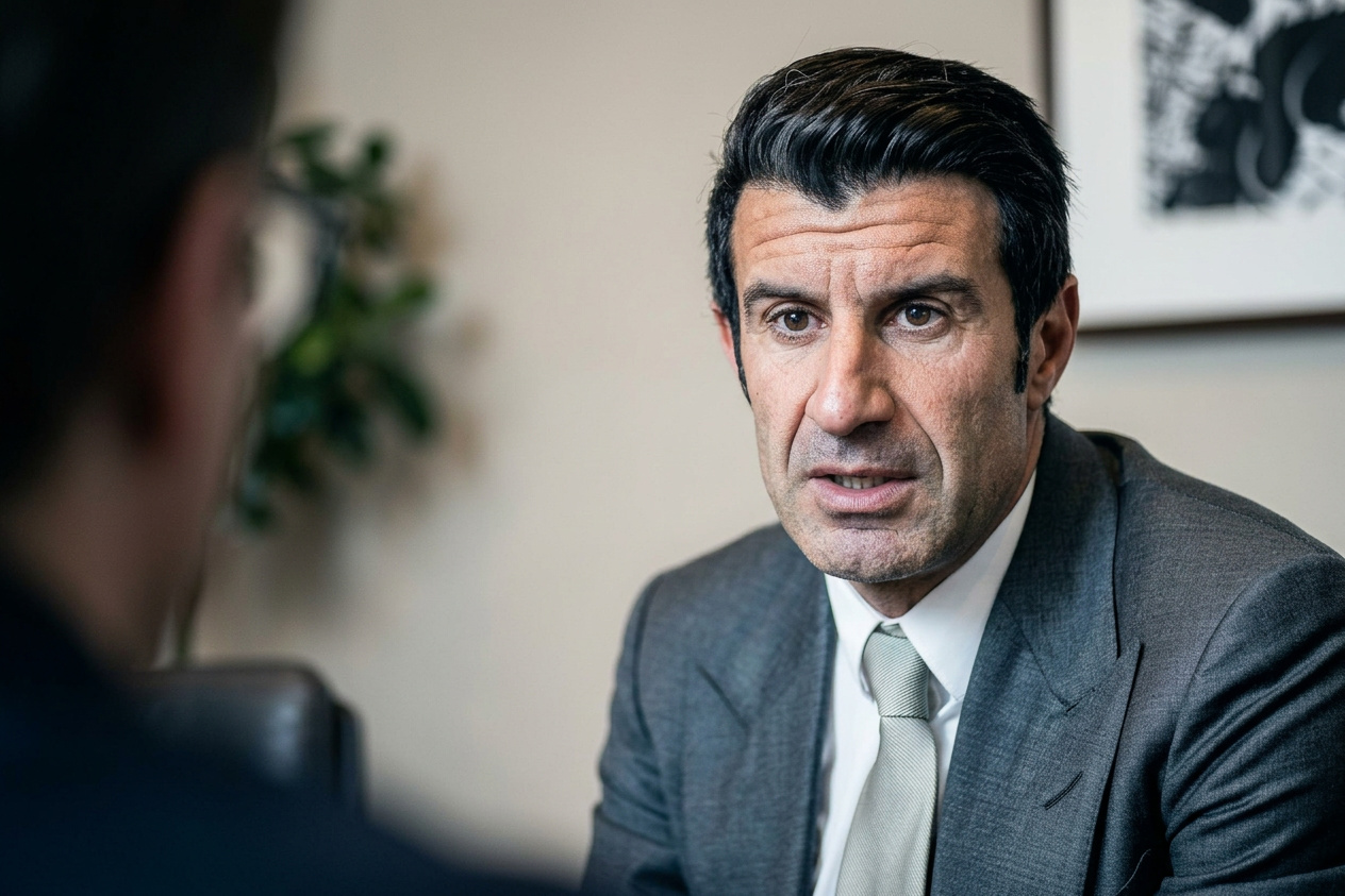 Luís Figo kræver at FIFA-præsidenten går af