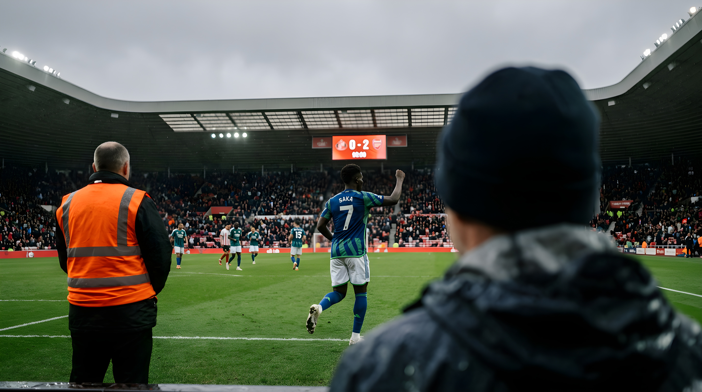 David Raya og Saka sikrer Arsenal sejren mod Sunderland