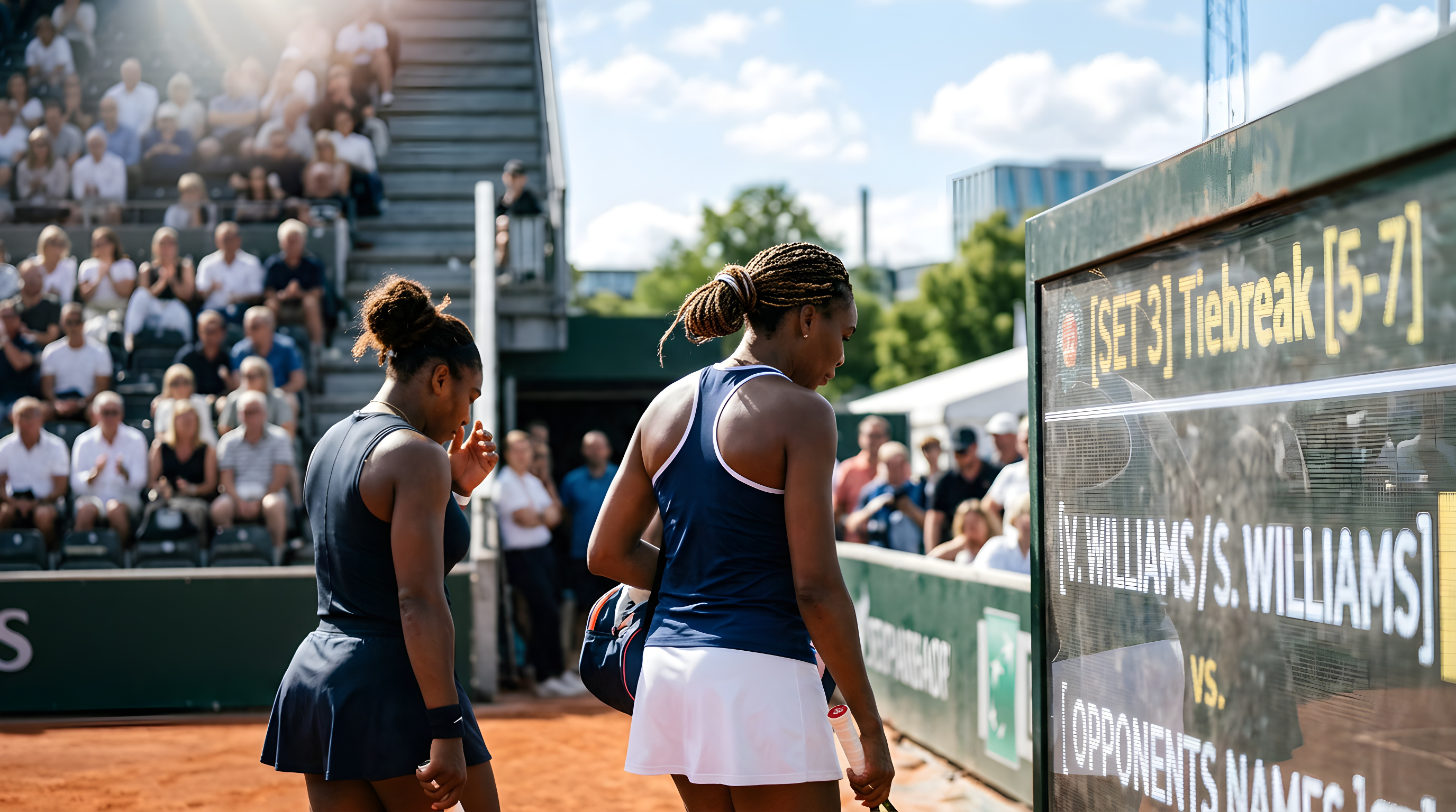Søstrene Williams i gigantisk tennisdrama