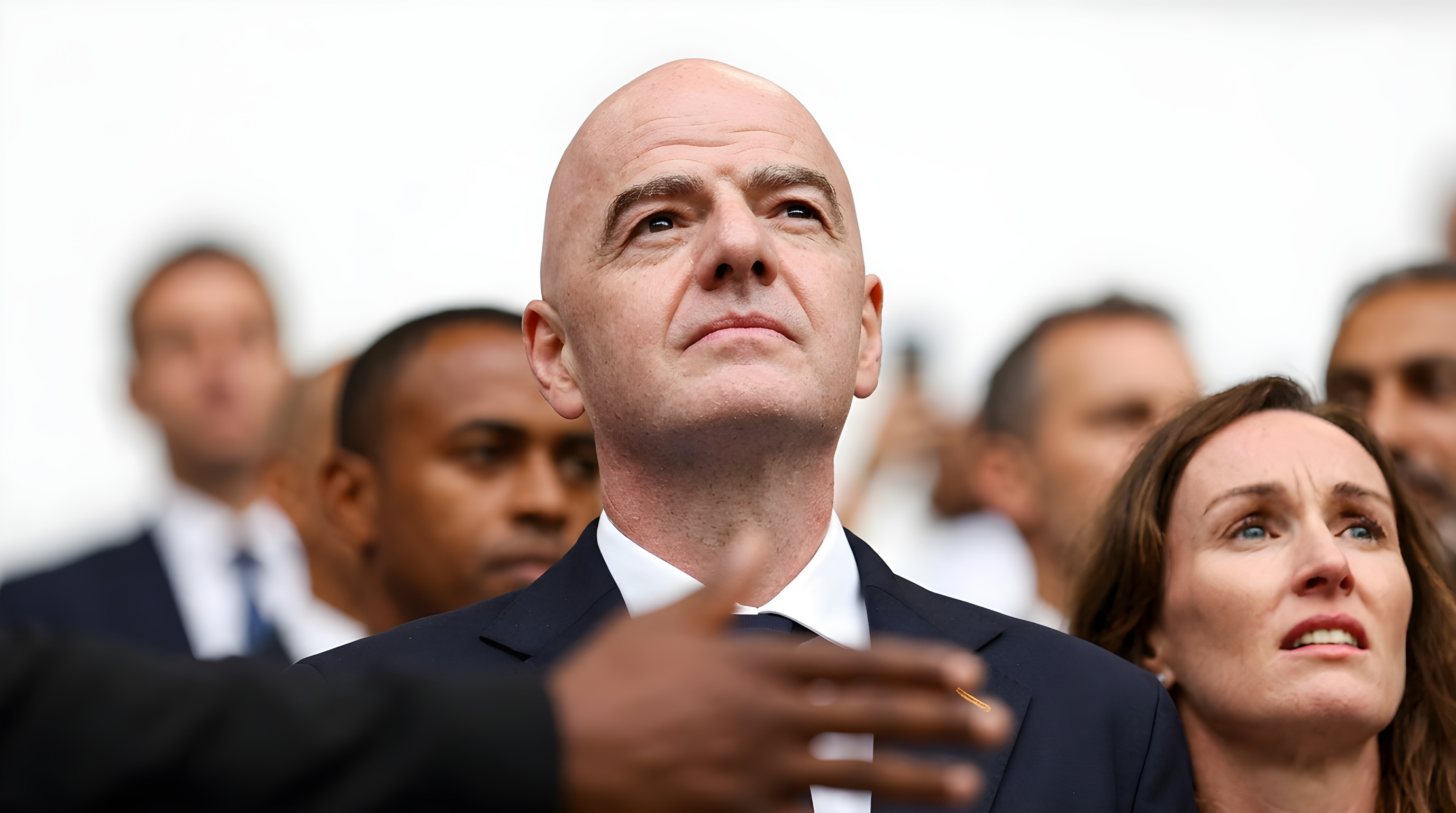England trækker støtten til FIFA-præsident Gianni Infantino