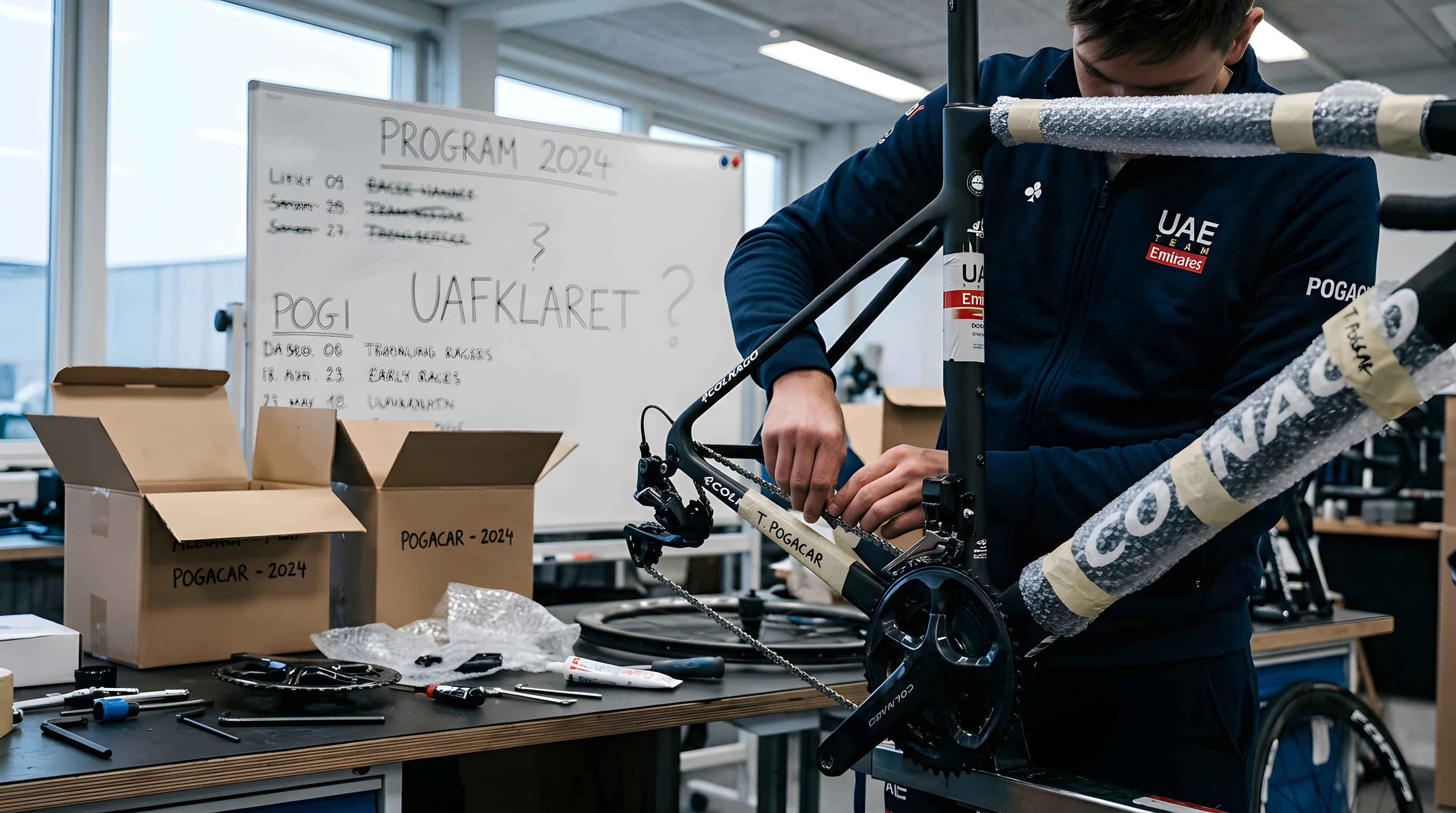Tadej Pogacars program for den nye sæson er uafklaret