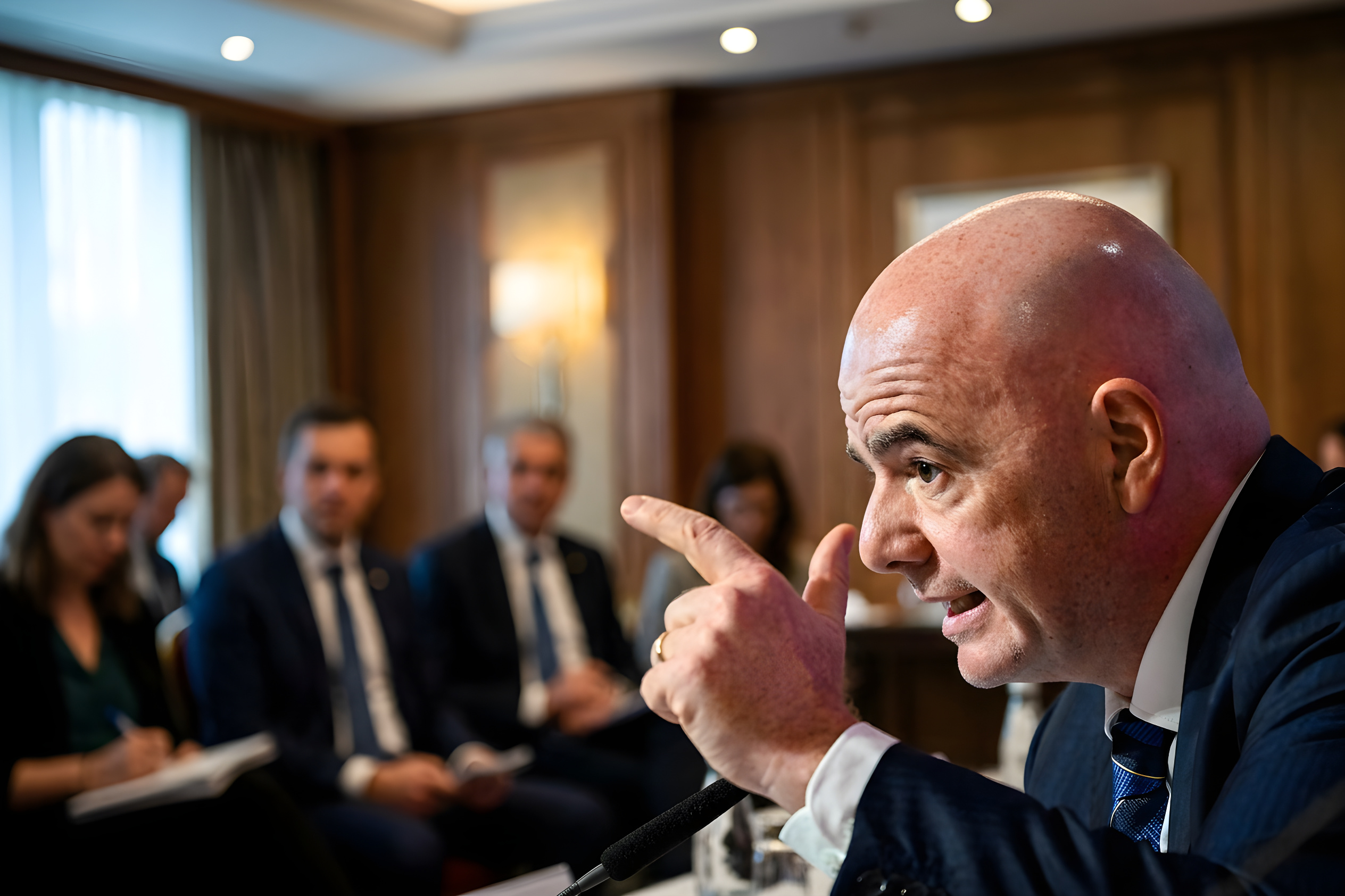 Gianni Infantino kæmper for sin magt i FIFA
