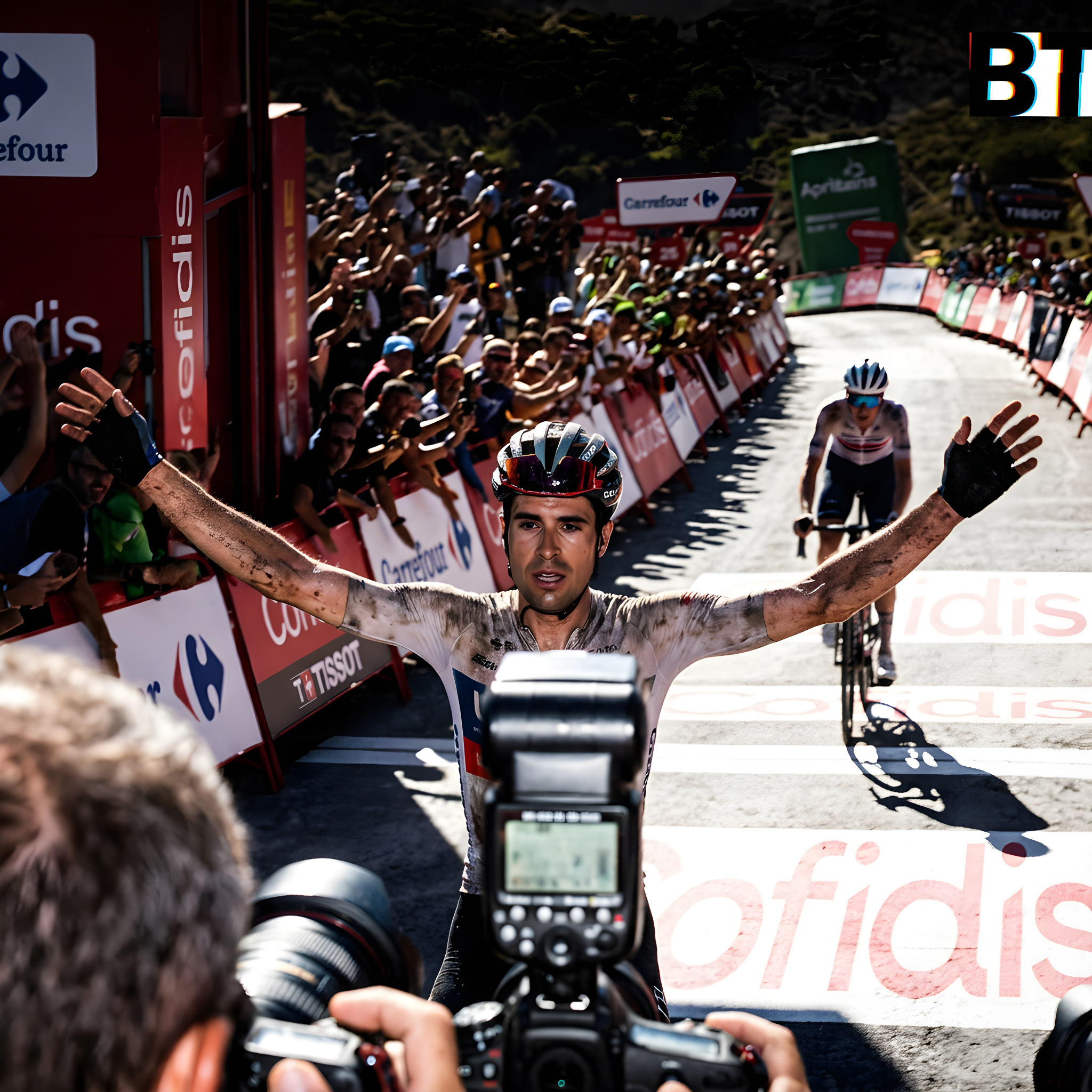 Mikel Landa vinder Vueltaens kongeetape efter bjer drama