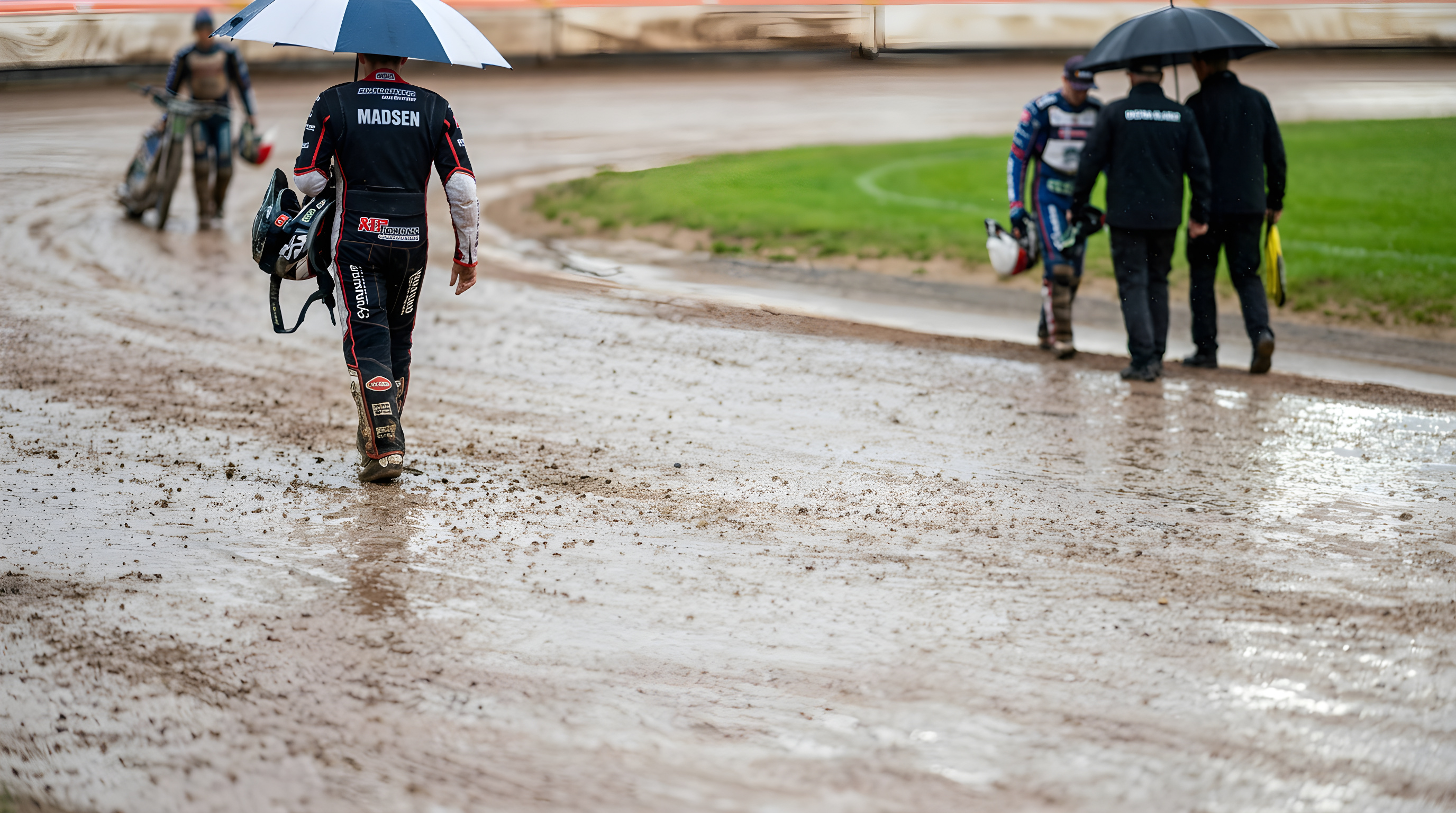 Regn snyder Leon Madsen for stor finale i Vojens