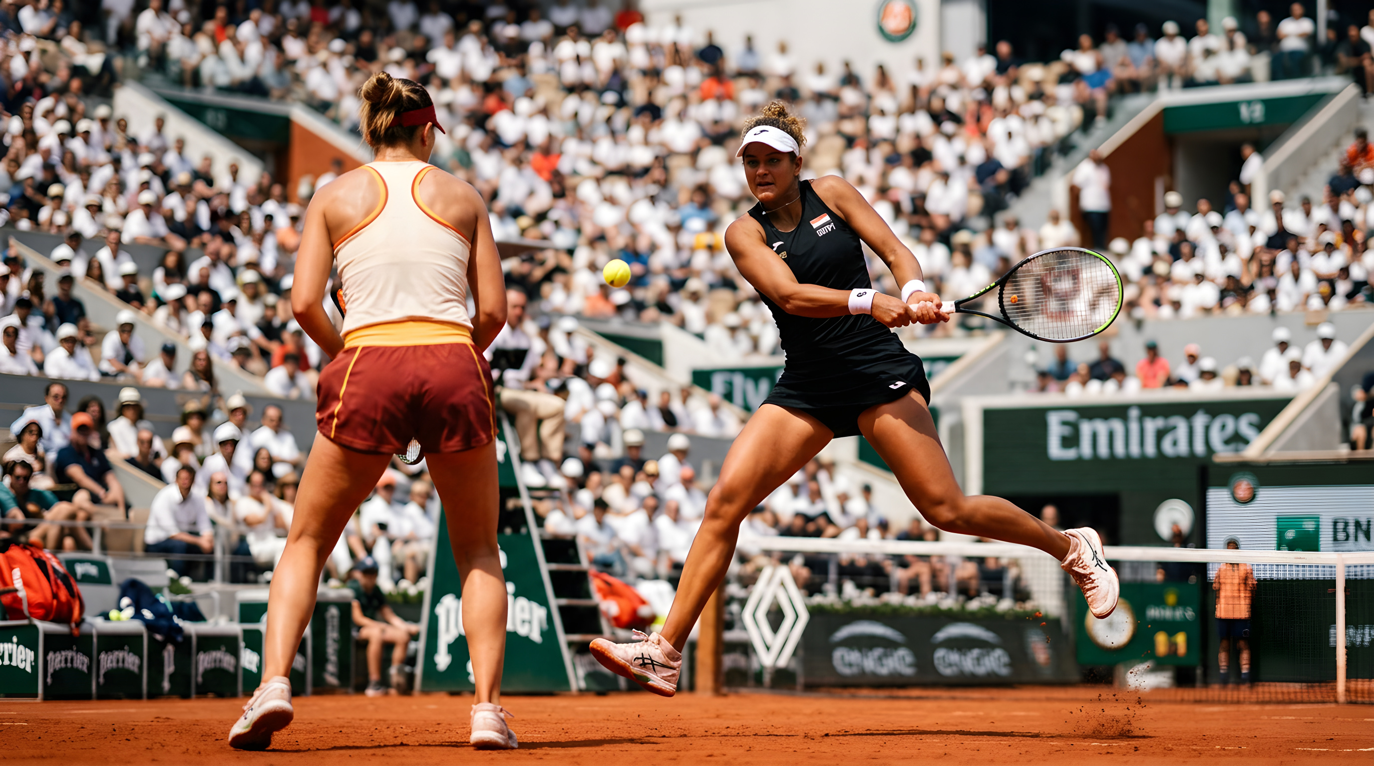 Spansk tennisstjerne i tæt duel mod Egyptens bedste