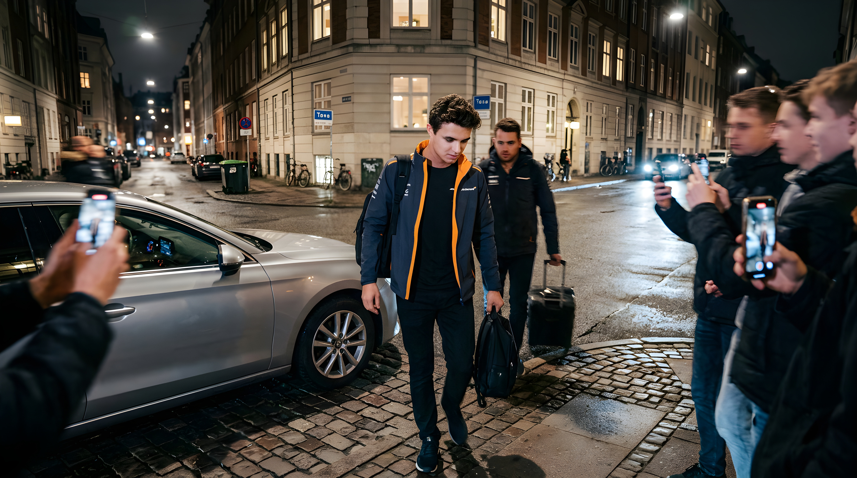 Formel 1-stjernen Lando Norris er i København