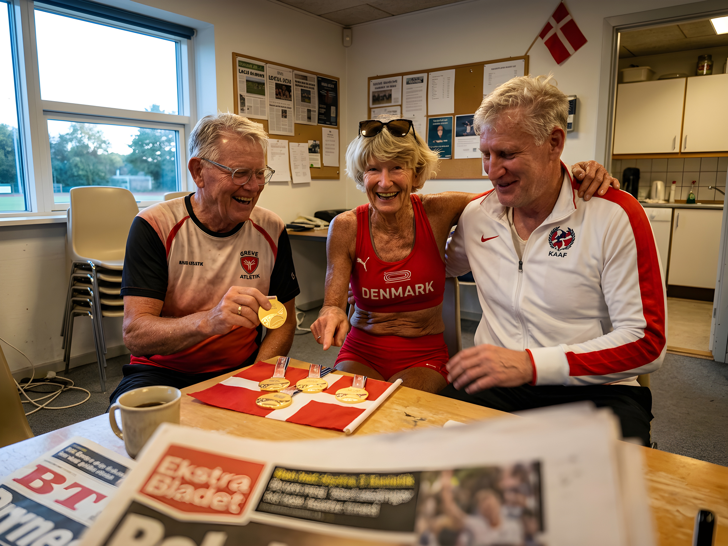 Danske veteraner vinder fem gange VM-guld i Sydkorea