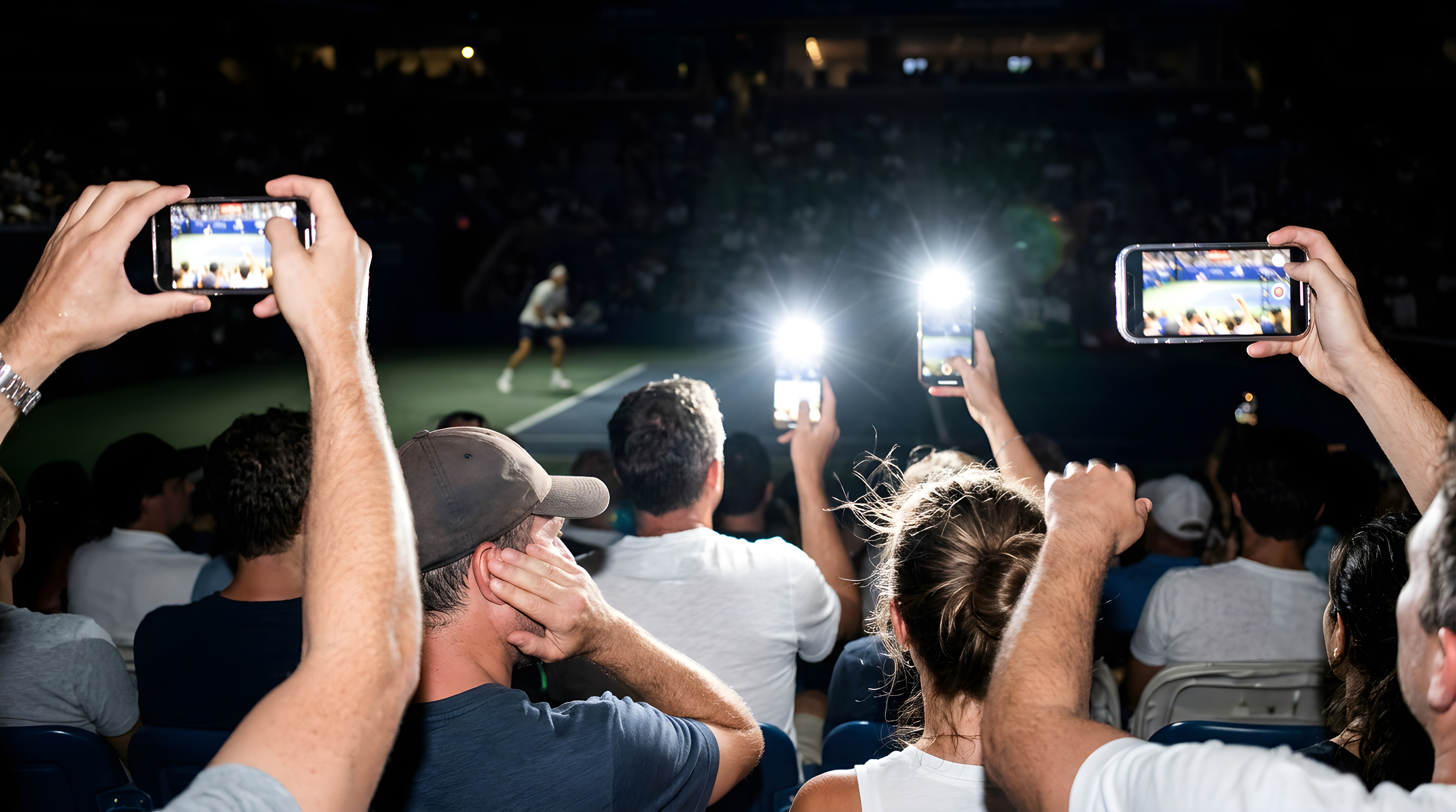 Mobiltelefoner og influencere skaber vrede under US Open
