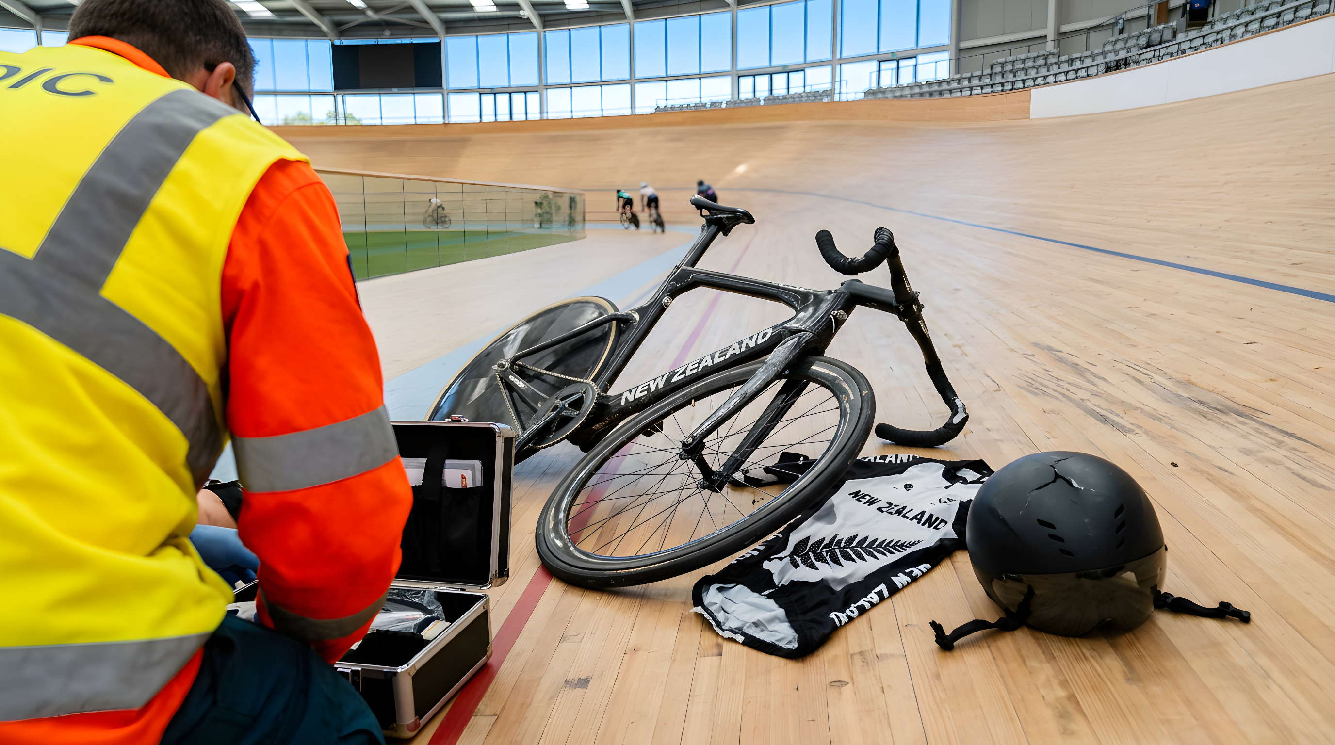 Alvorligt styrt med 60 kilometer i timen stopper banerytter