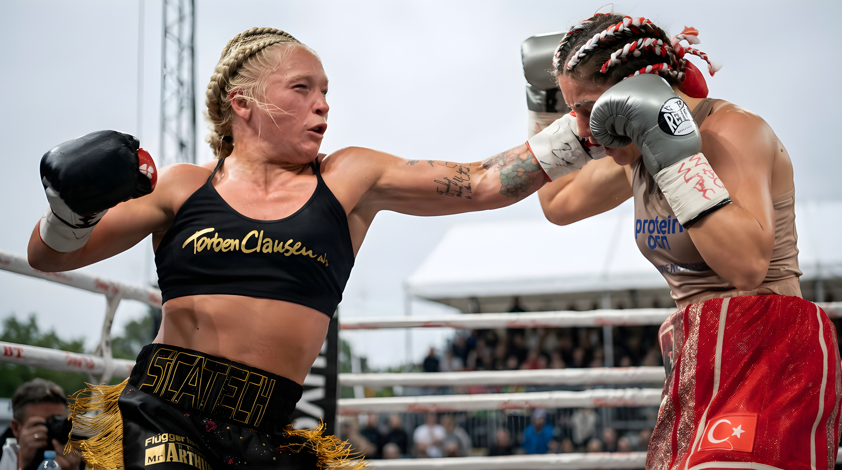 Dina Thorslund sikrer sig 4 VM-bælter efter sejr i USA