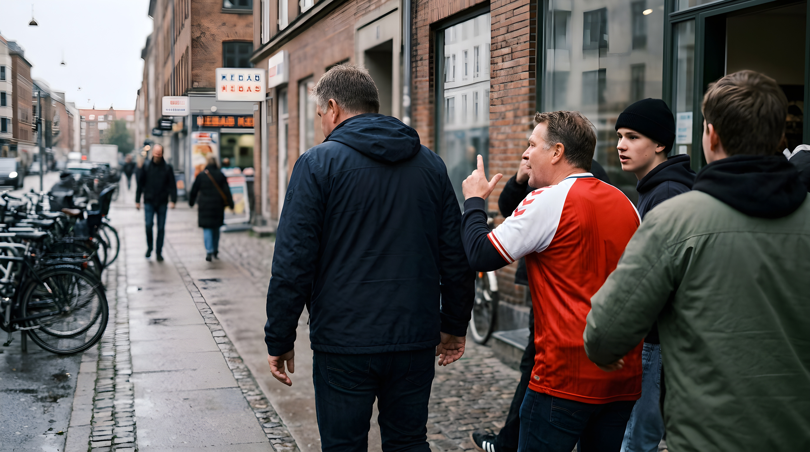 Danske fans opsøger Jan Mølby på gaden