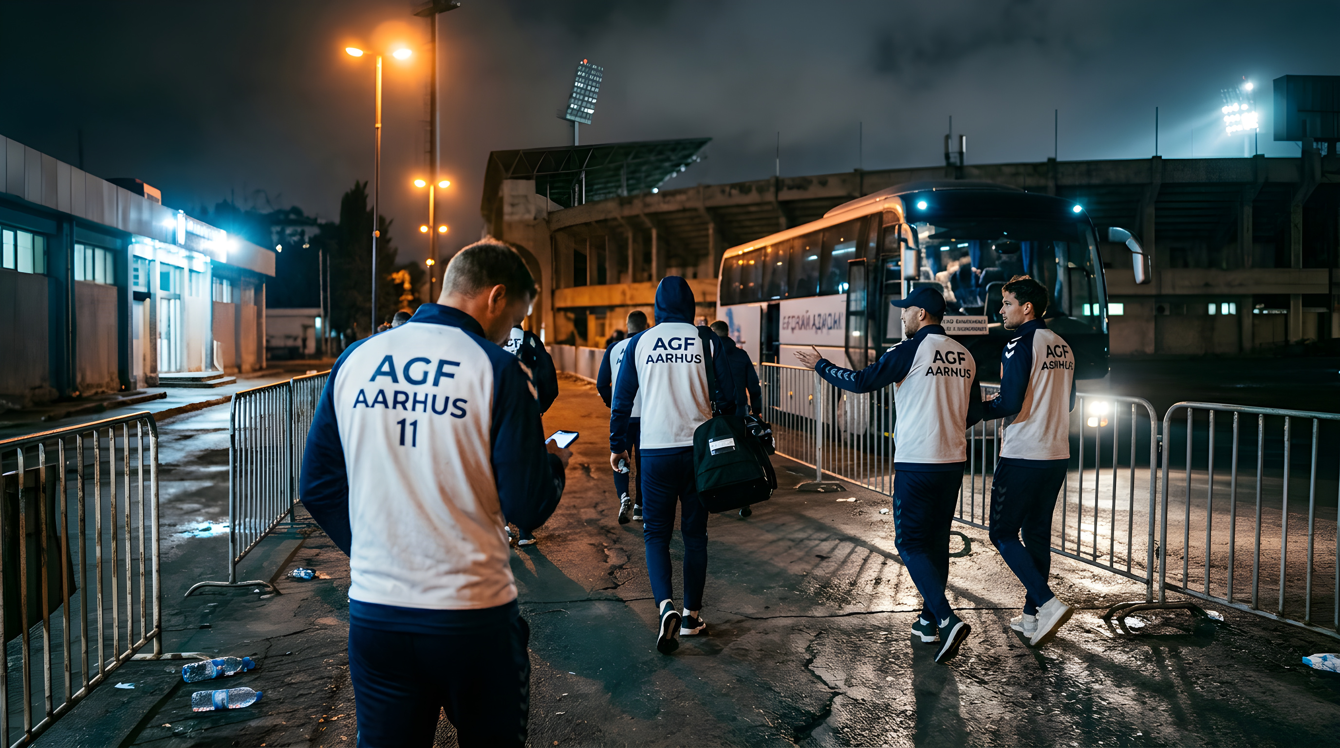 AGF skal forsvare spinkel føring i Baku