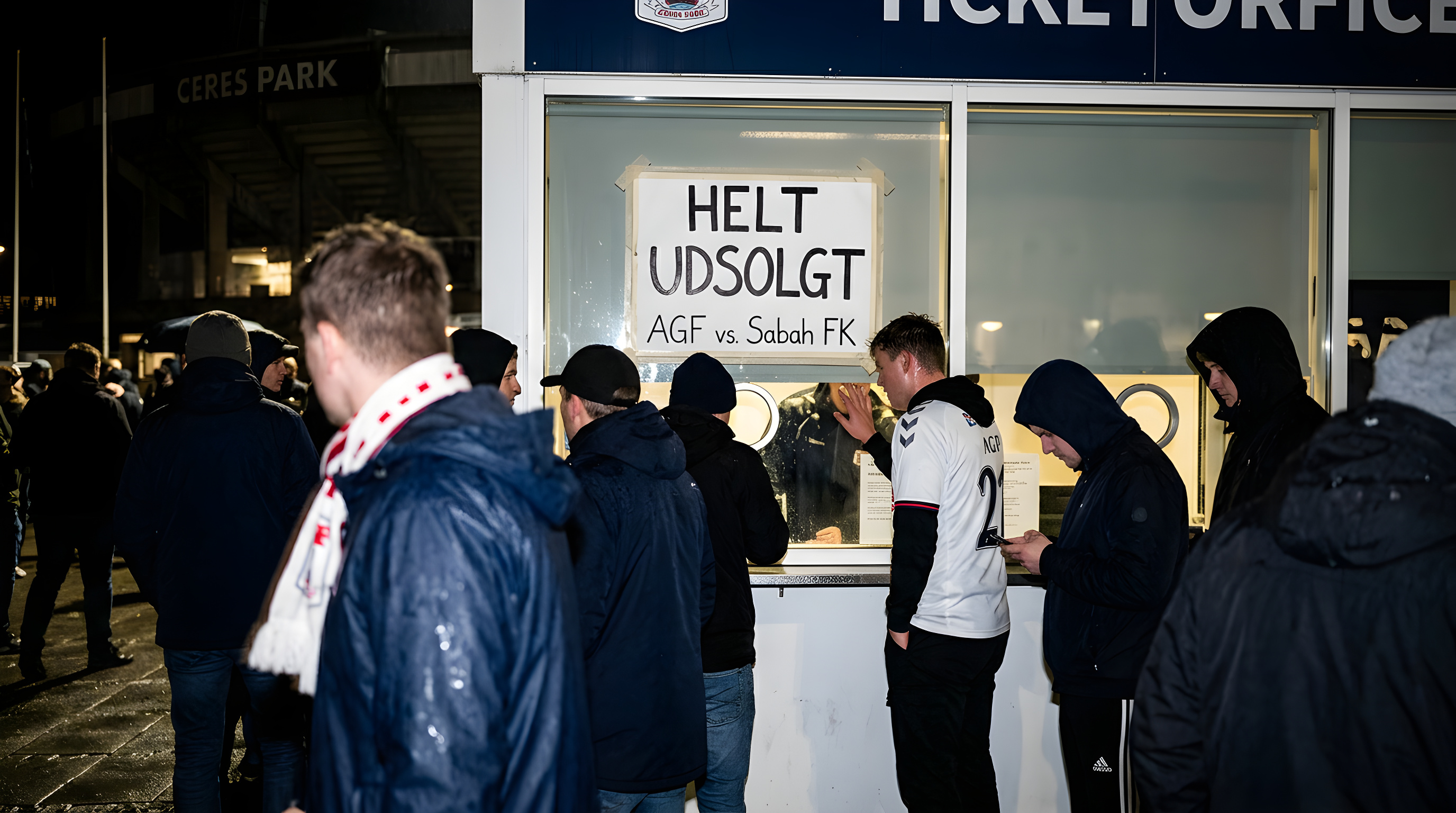 AGF melder helt udsolgt til kampen mod Sabah FK