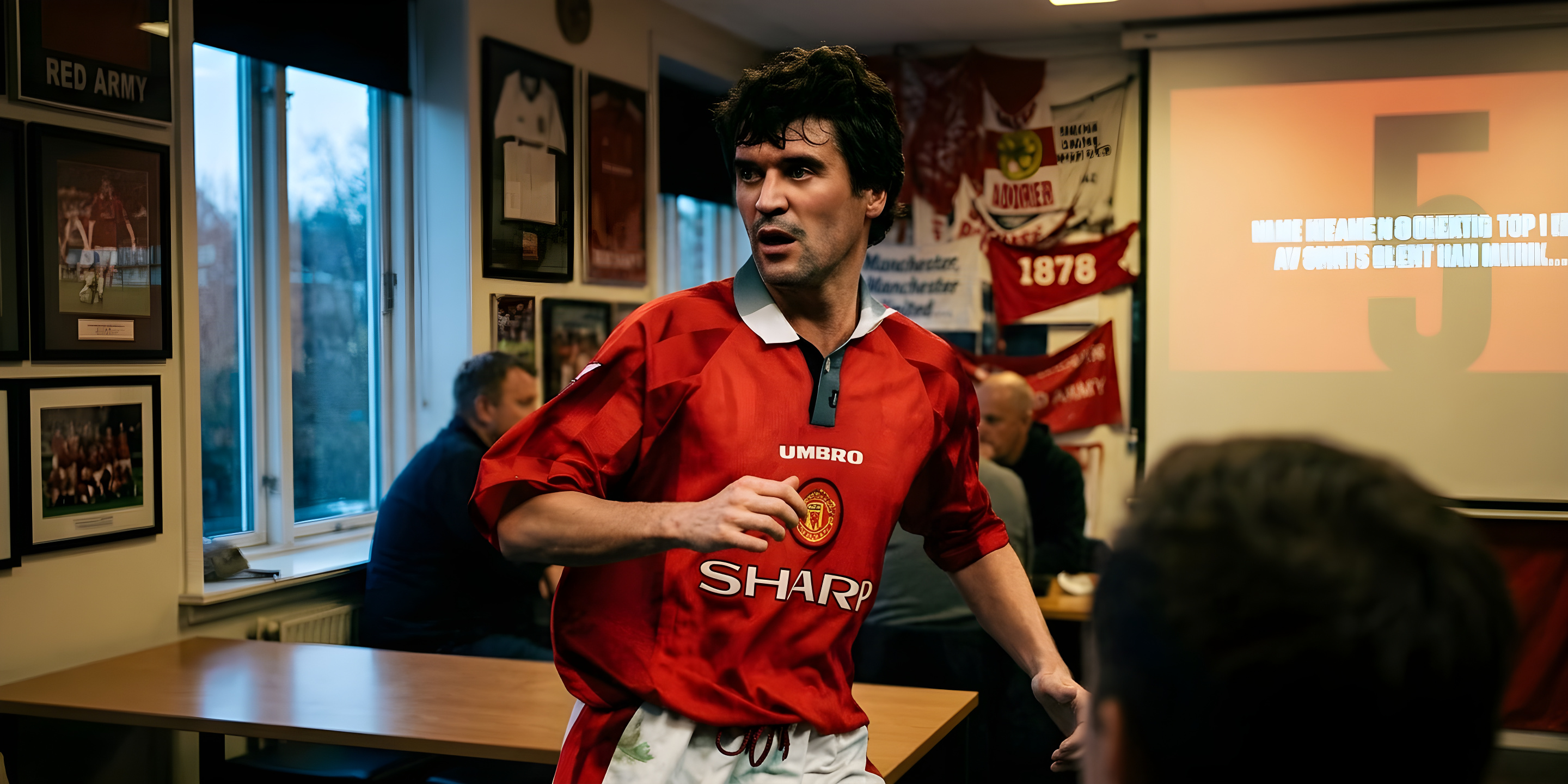 Roy Keane er nummer 5 på listen over Uniteds største