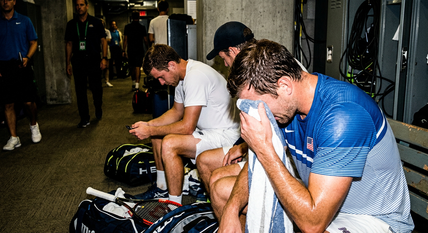 Tre amerikanske mænd skriver tennishistorie i US Open