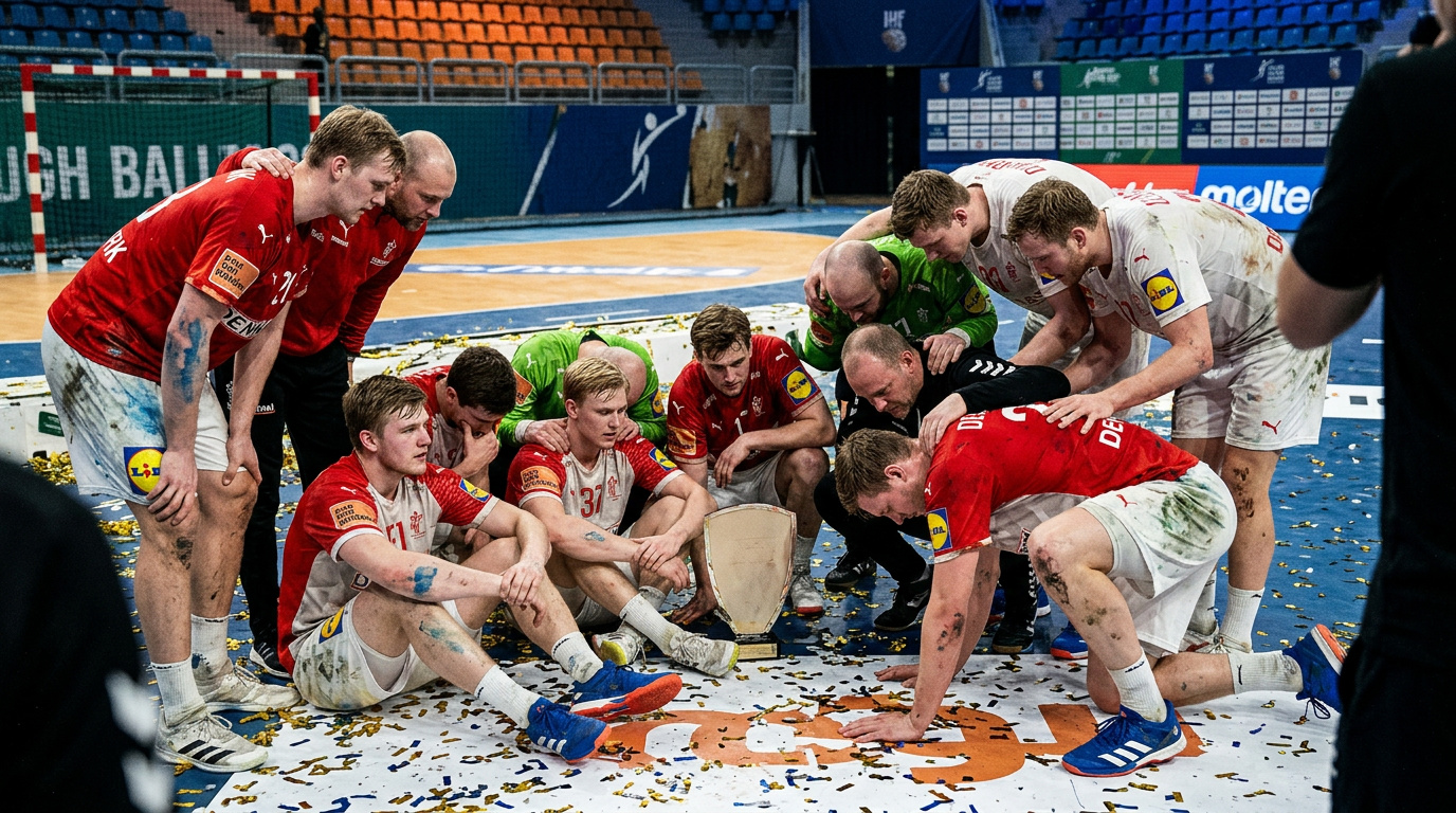 Uafgjort 32-32 mod Montenegro: Danmark deler pointene i tæt VM-gys