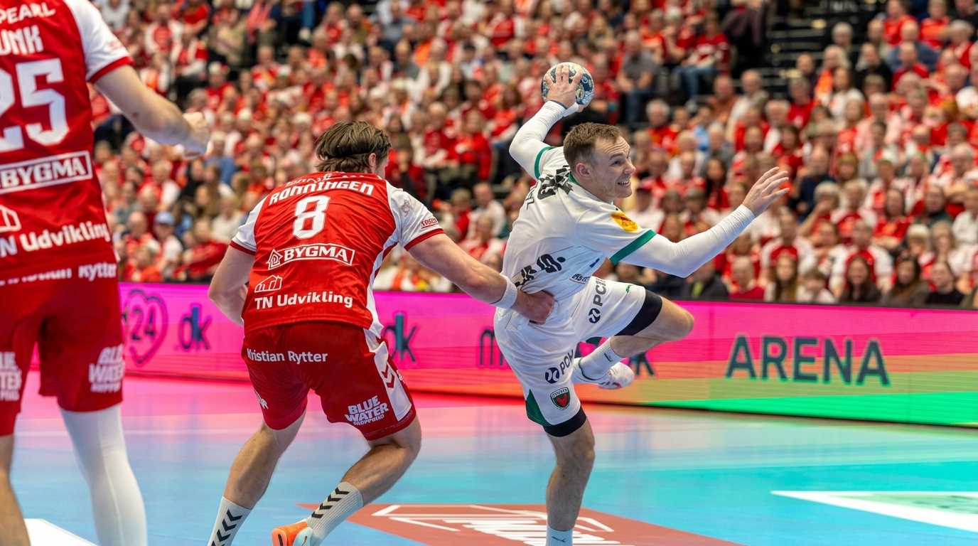 Aalborg Håndbold møder Mathias Gidsel i Horsens