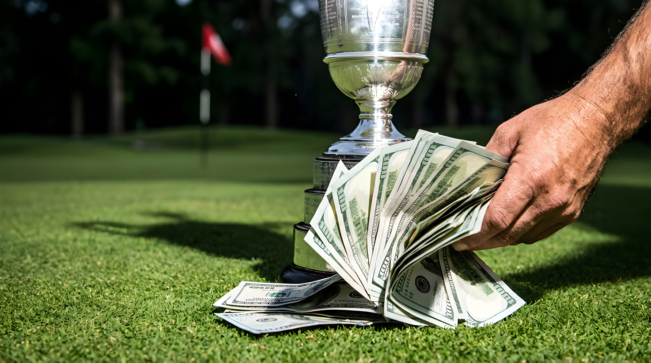 Scottie Scheffler overhaler Tiger Woods på pengelisten