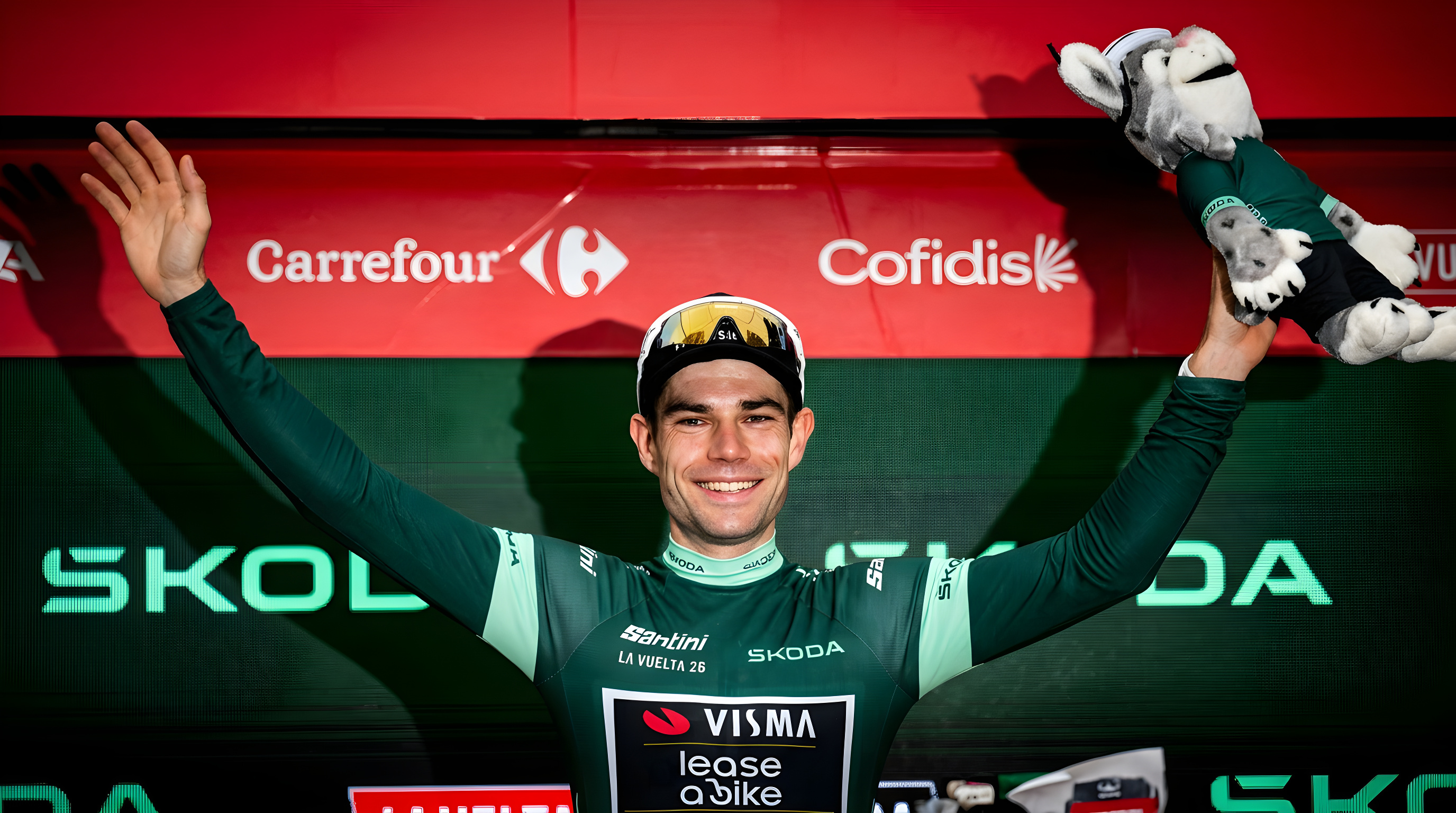 Wout van Aert vinder stor Vuelta-sejr efter vild satsning