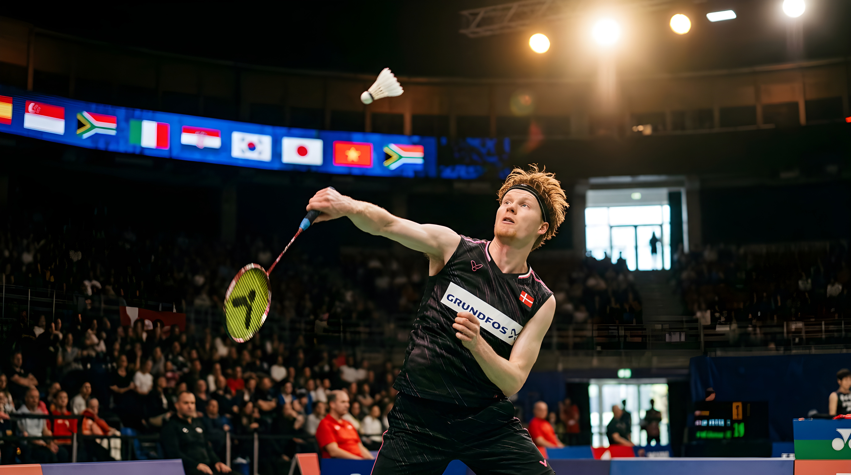 Anders Antonsen spiller sig i kvartfinalen i Kina