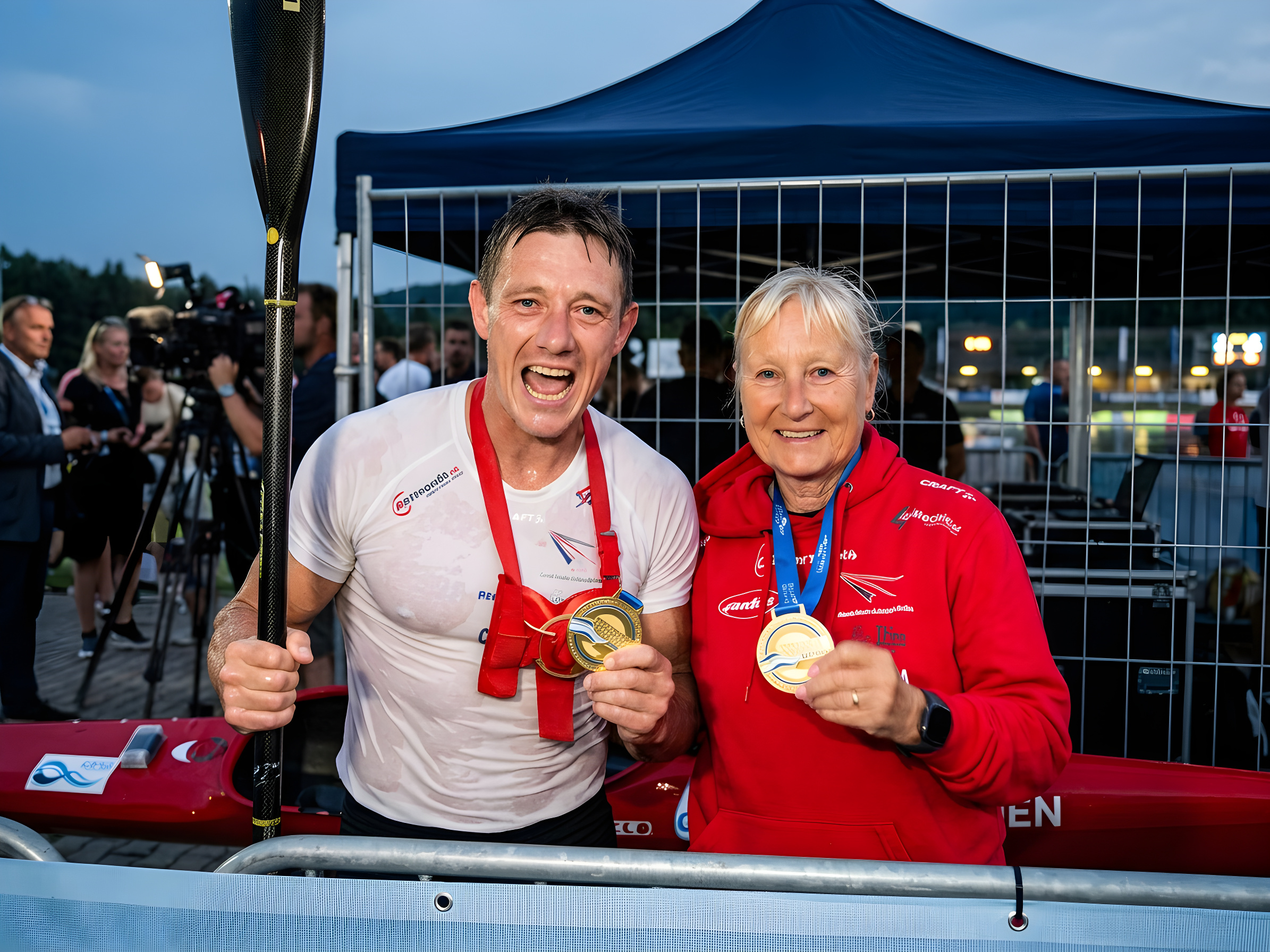 Mor og søn vinder EM-medaljer til Danmark