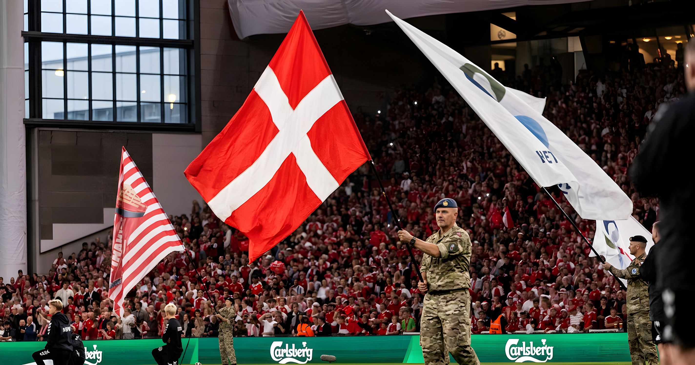 Danske sportsstjerner hylder landets veteraner i Parken