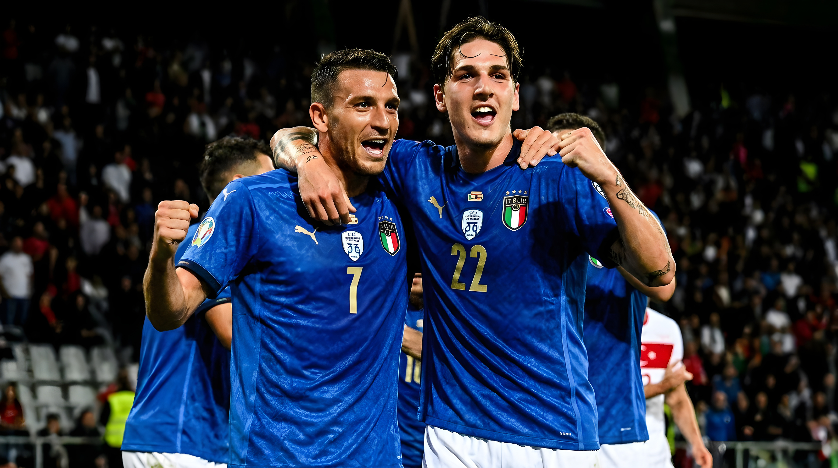 Italien vinder 4-1 over Tyrkiet i stærk målfest