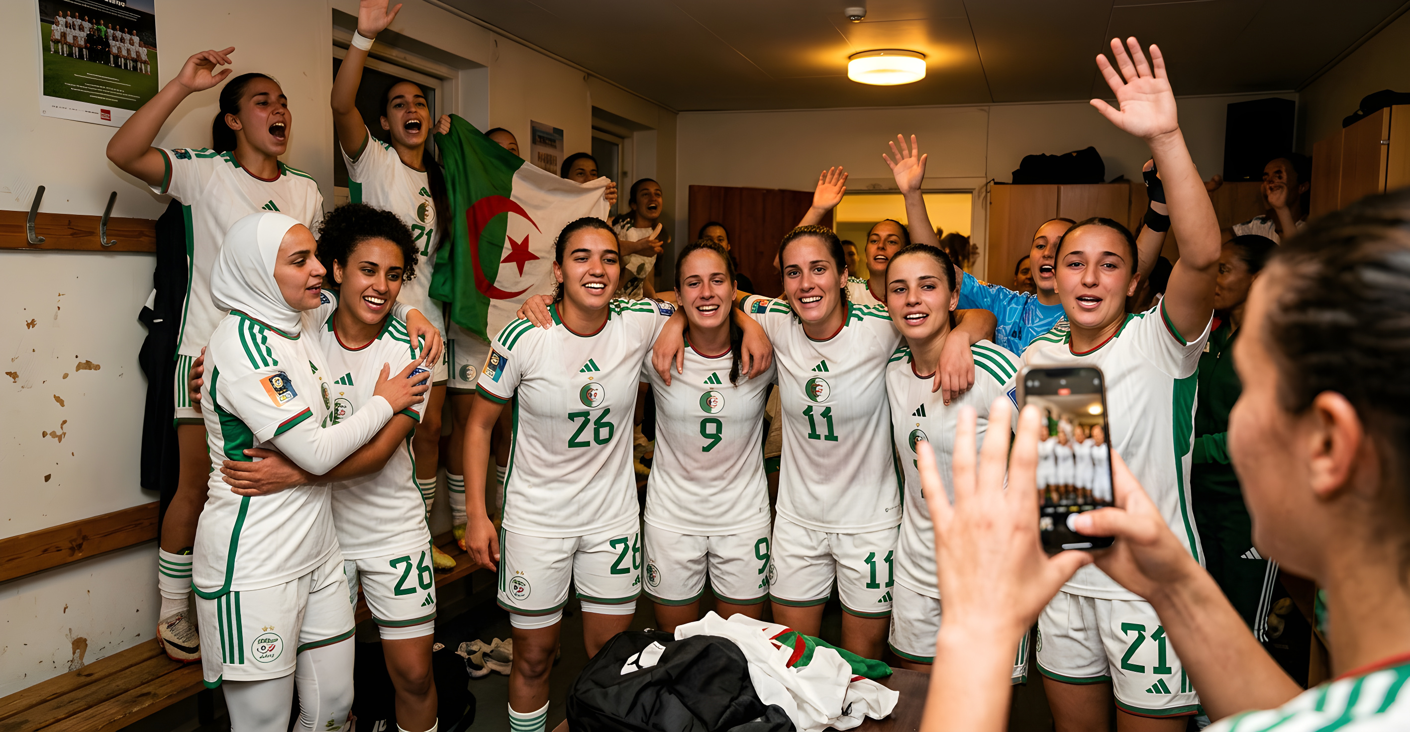 Algeriet skriver historie med første VM-billet