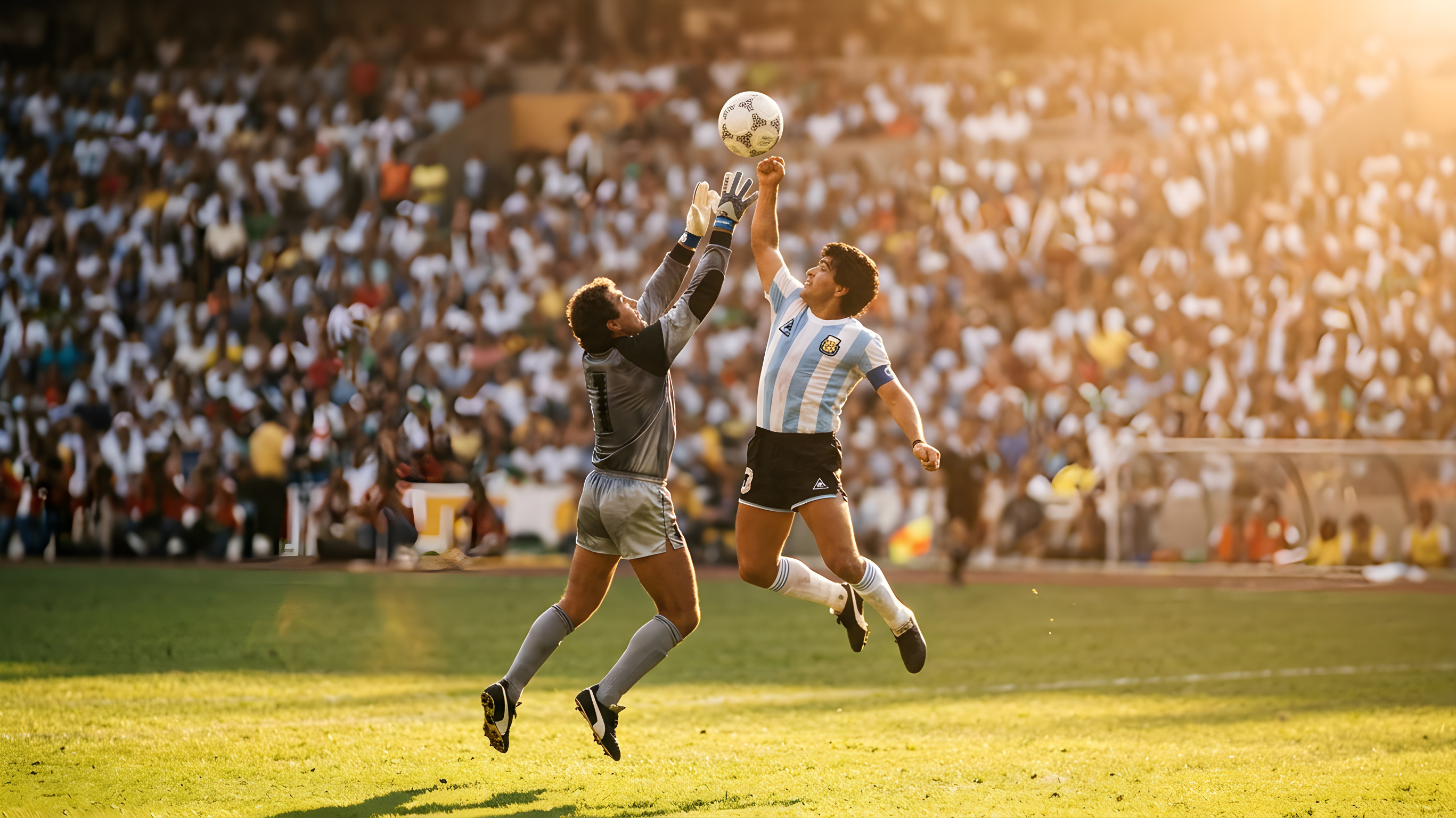 Maradonas berømte bold fra Guds Hånd-kampen skal sælges