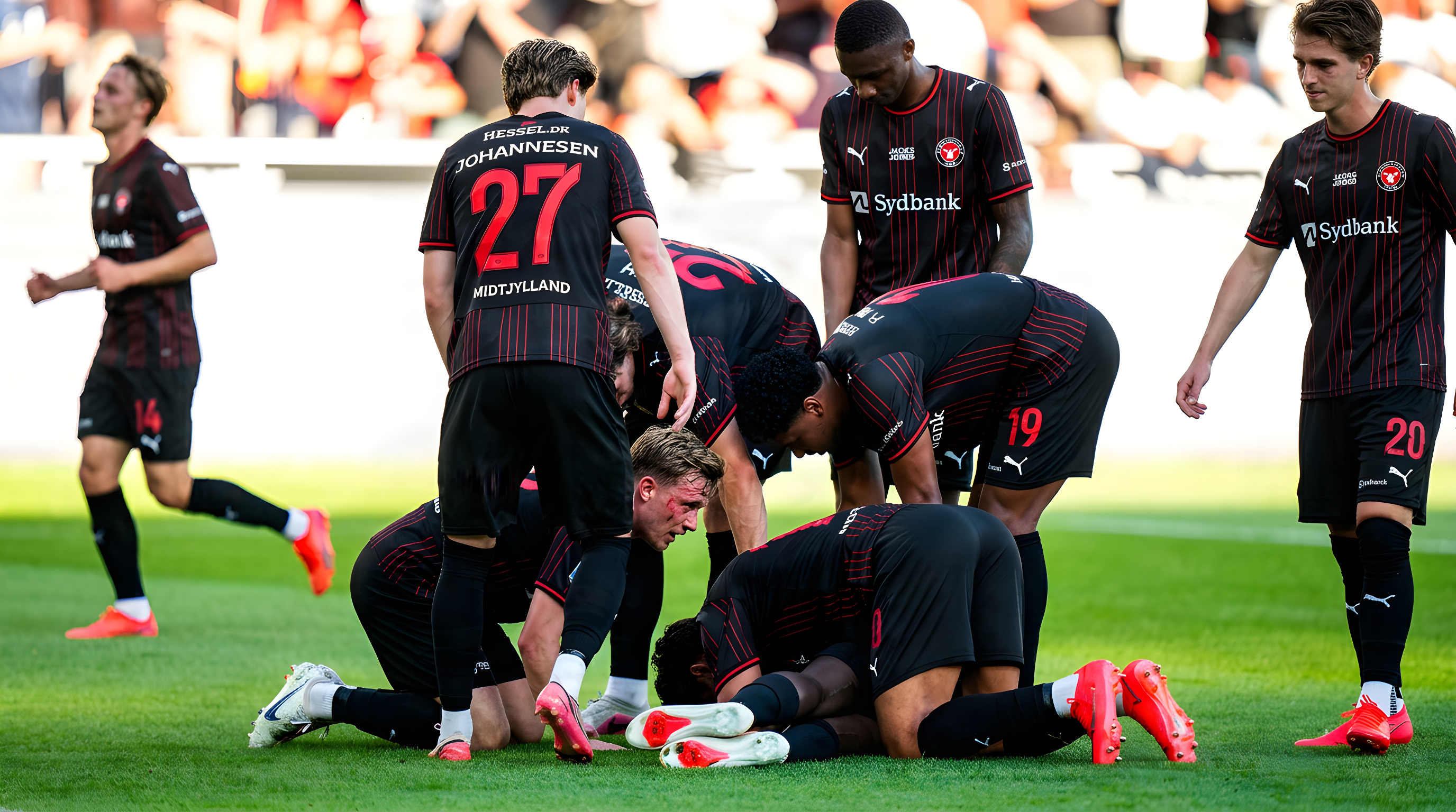 FC Midtjylland kæmper sig videre i Europa efter gyserkamp