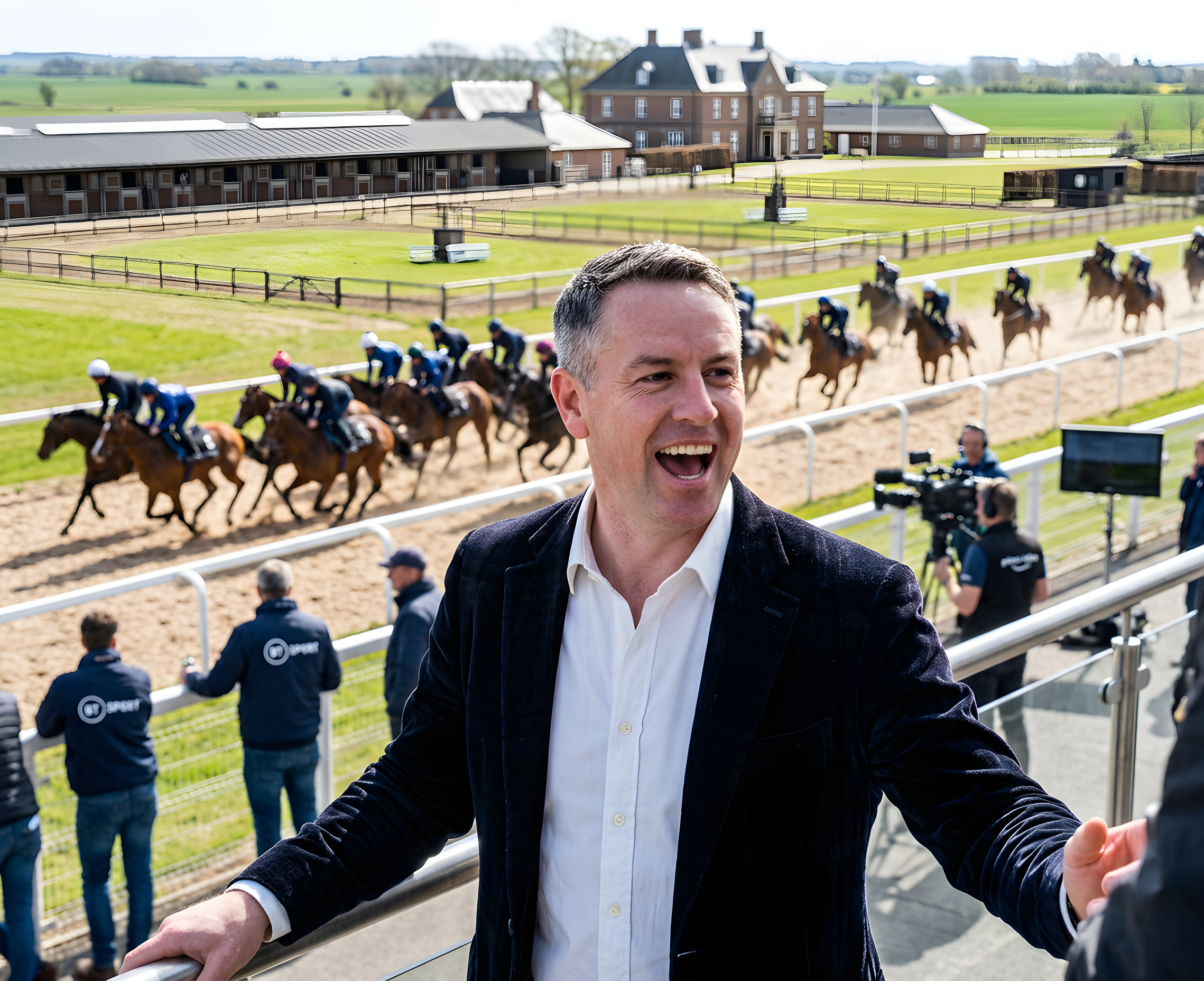 Michael Owen viser sit store hesteimperium frem