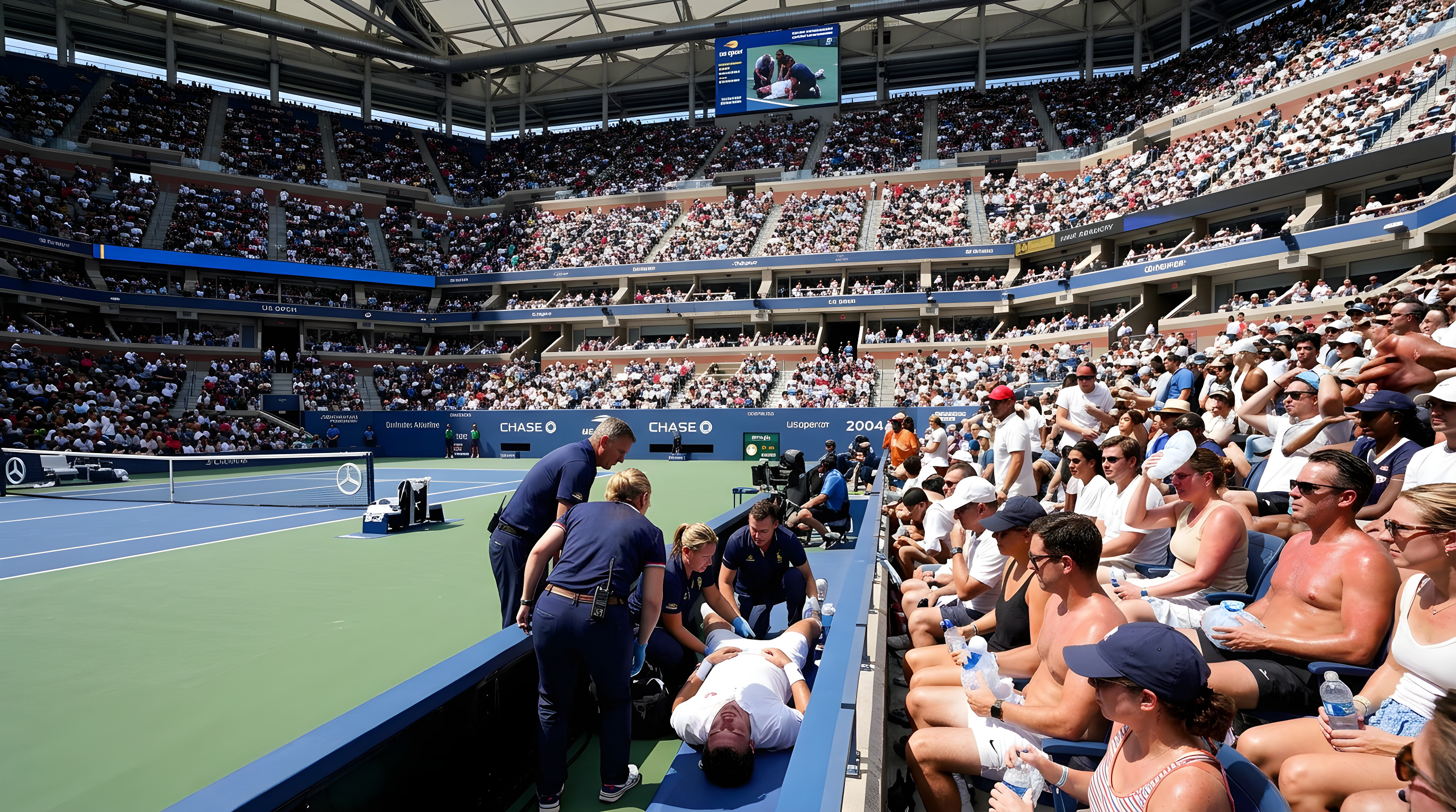 Voldsom varme til US Open truer spillernes helbred
