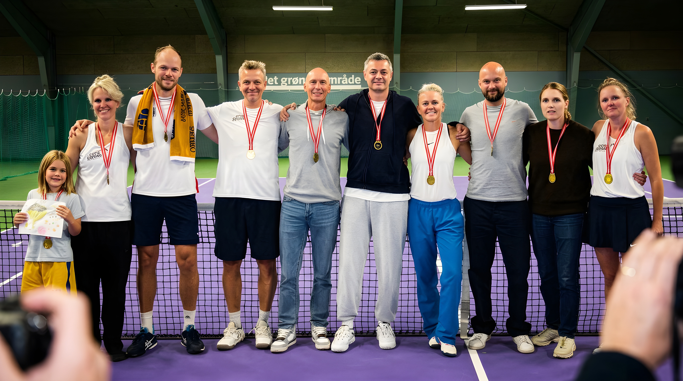Øresund Tennis vinder dramatisk DM-guld for veteraner