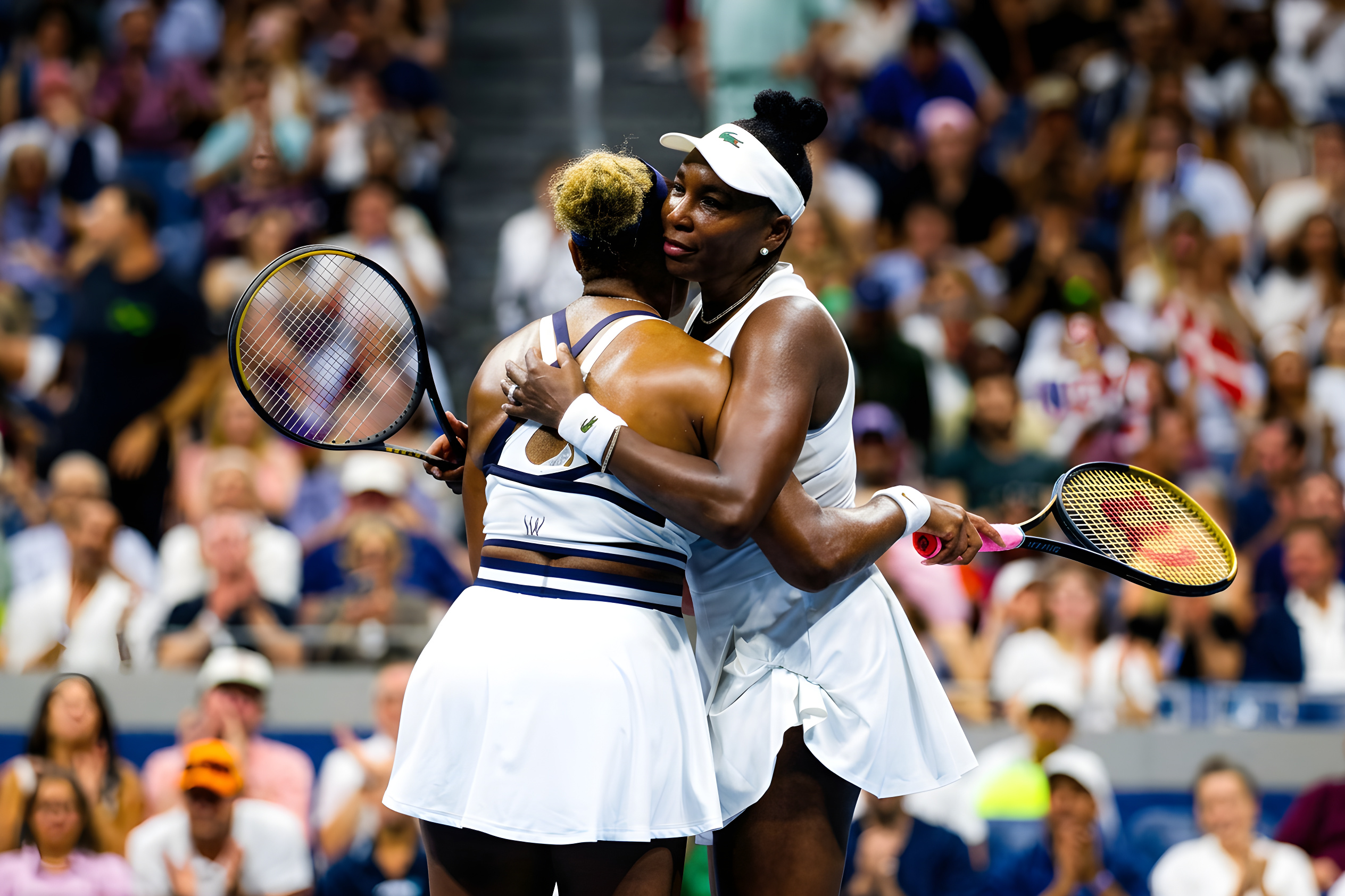 Williams-søstrene smider stensikker sejr væk ved US Open