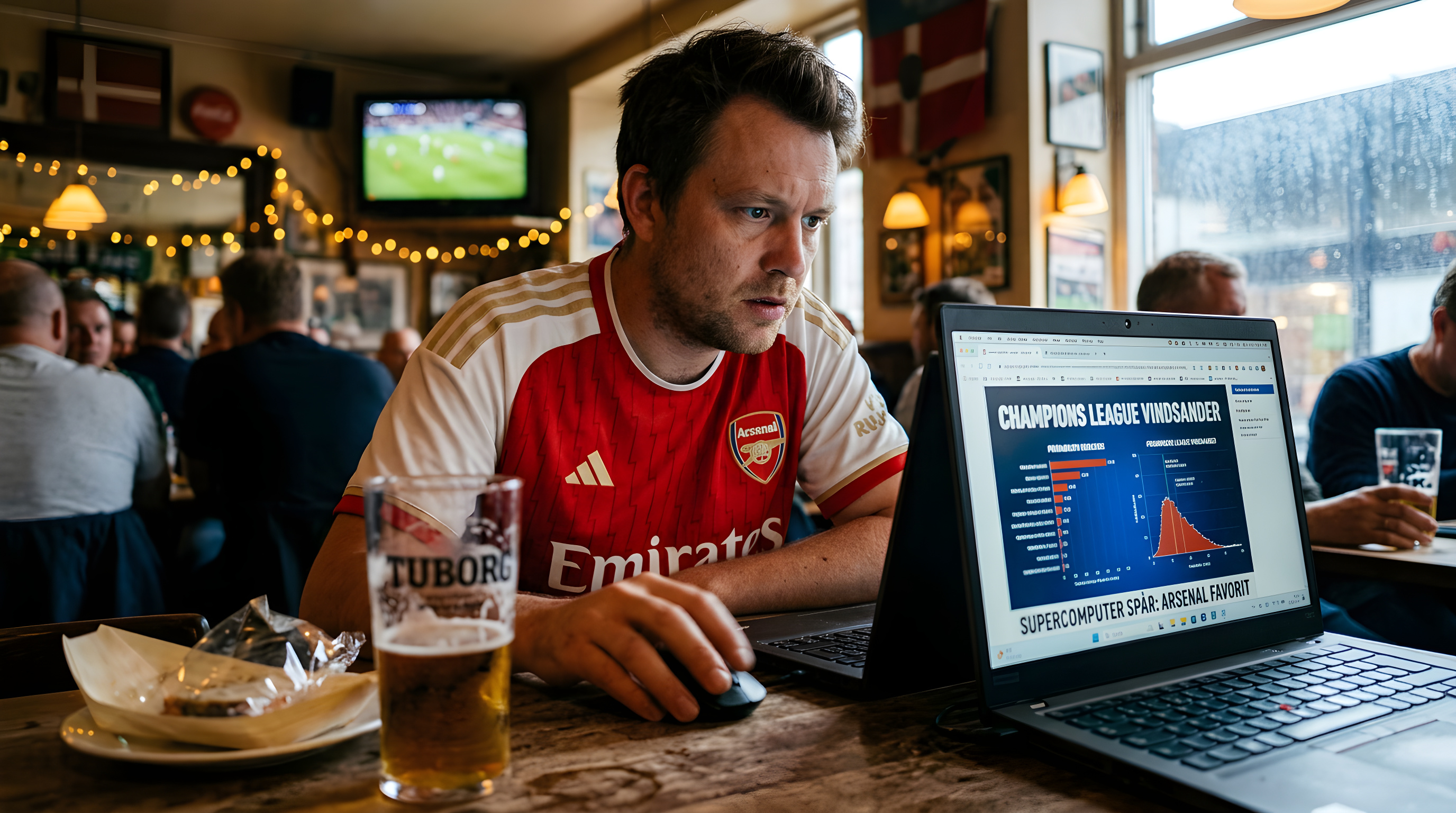 Supercomputer spår Arsenal som vinder af Champions League