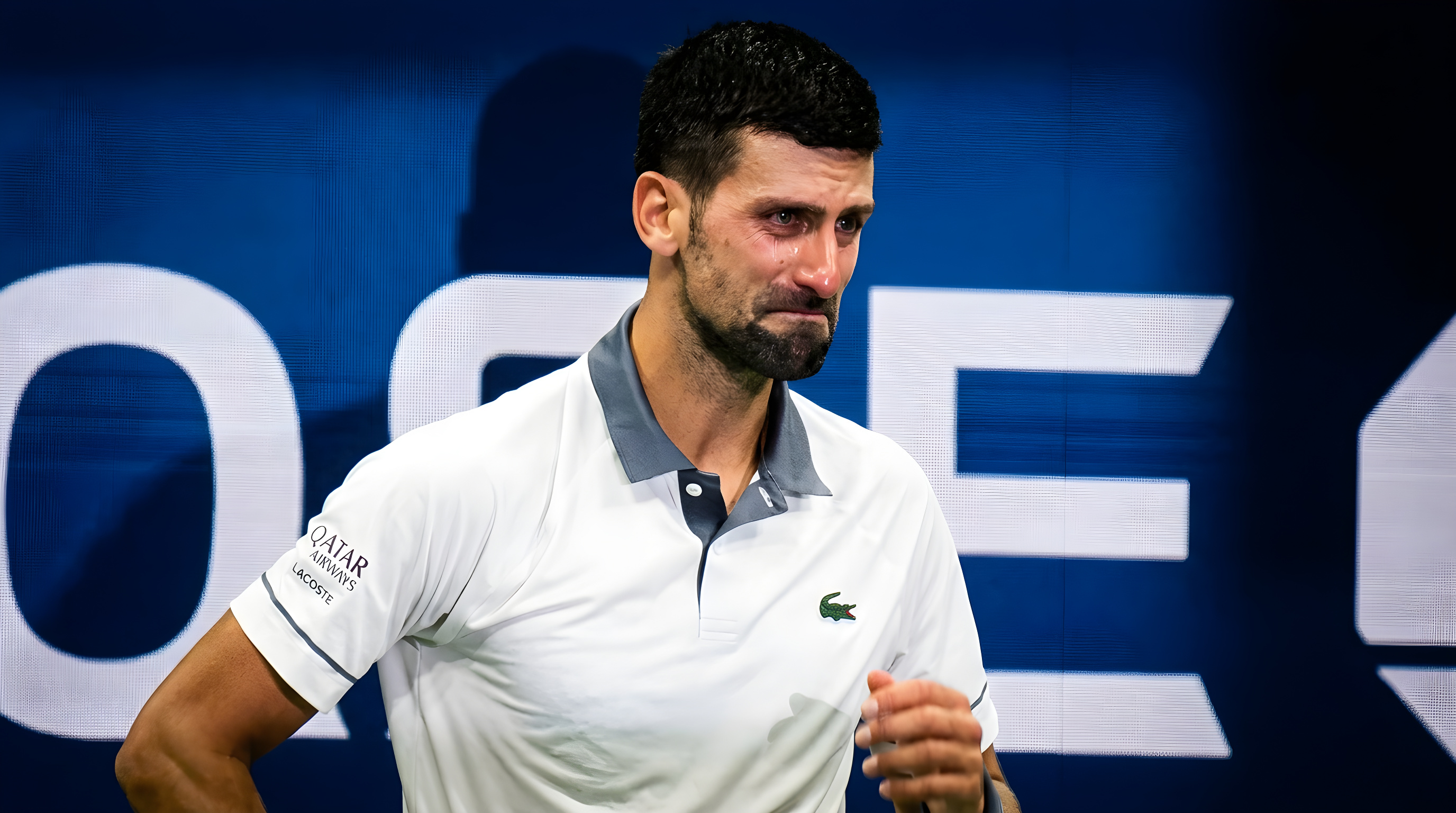 Novak Djokovic i tårer efter chokexit ved US Open